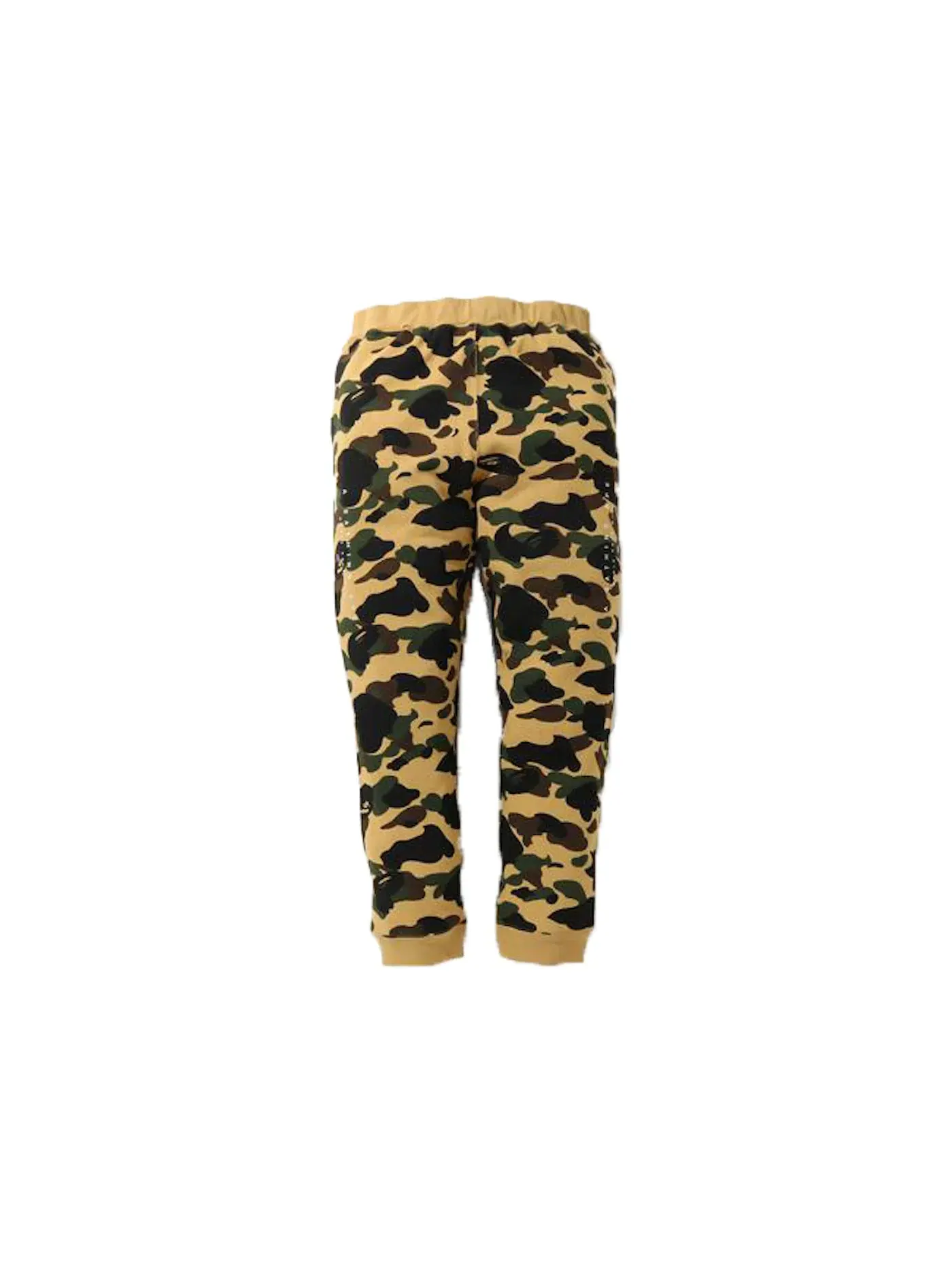 Мужские спортивные штаны с камуфляжным принтом BAPE Sweatpants (SS21) — изображение 1 из 1, желтый