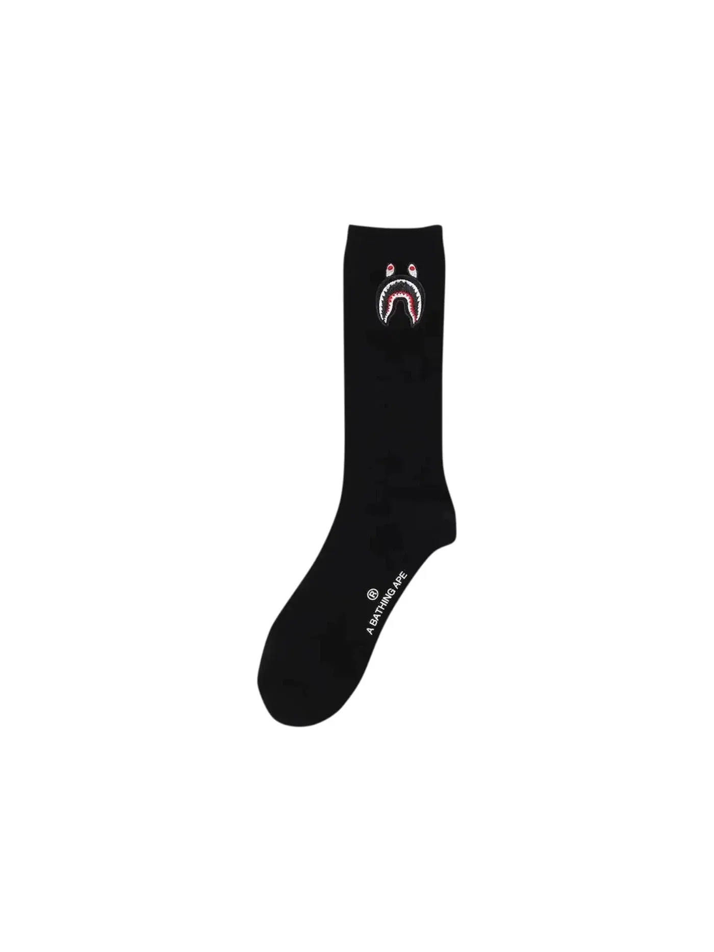 Мужские носки BAPE 1st Shark Socks — изображение 1 из 1, черный