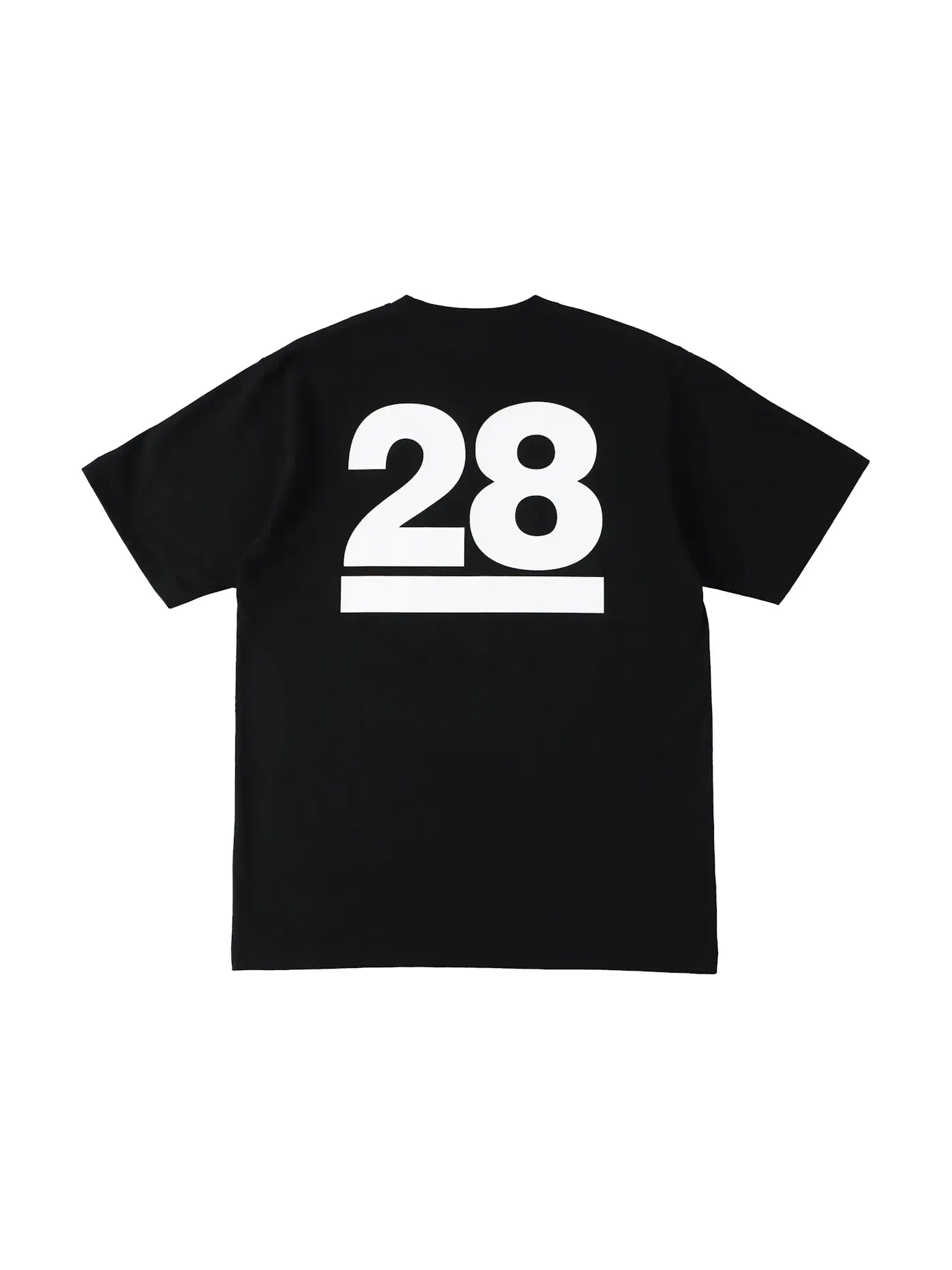 Мужская футболка с принтом BAPE 28th Anniversary Ape Head Tee BAPE — изображение 2 из 2, черный