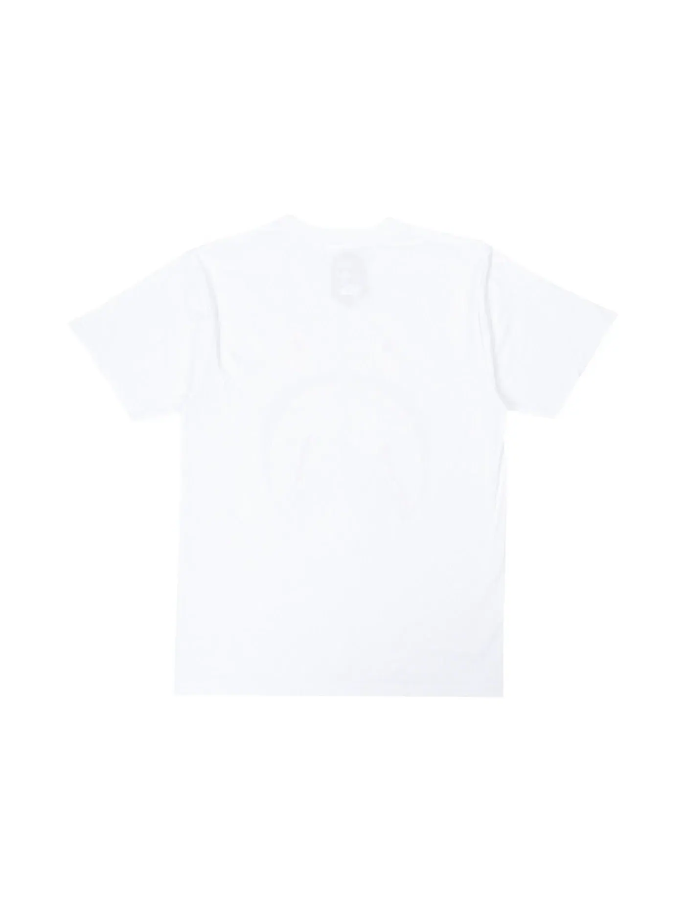Мужская футболка с принтом BAPE A Bathing Ape 1st Camo Shark Tee BAPE — изображение 2 из 2, белый/зеленый