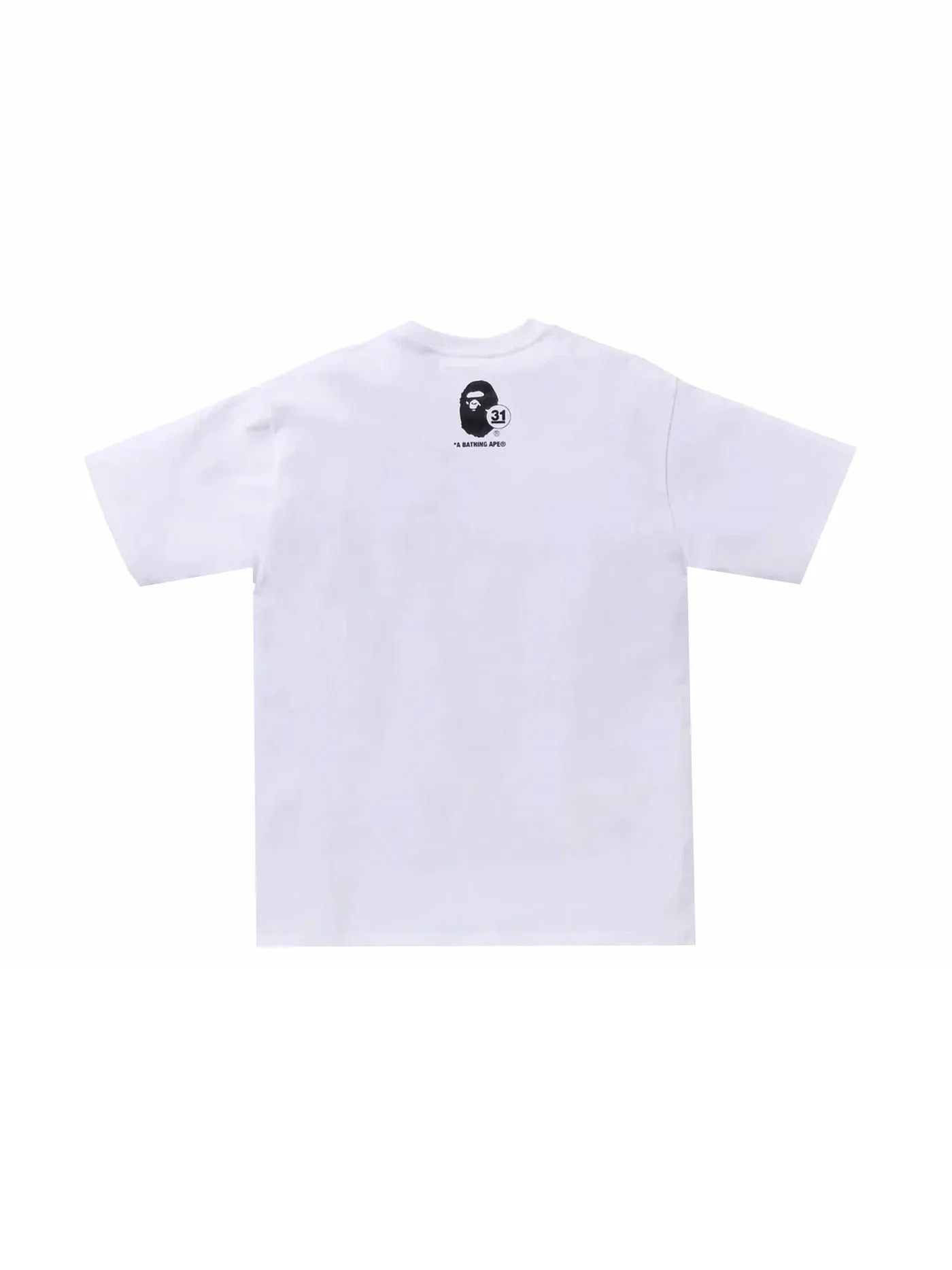 Мужская футболка хлопковая BAPE 31st Anniversary ABC Camo Tee — изображение 2 из 2, белый/розовый