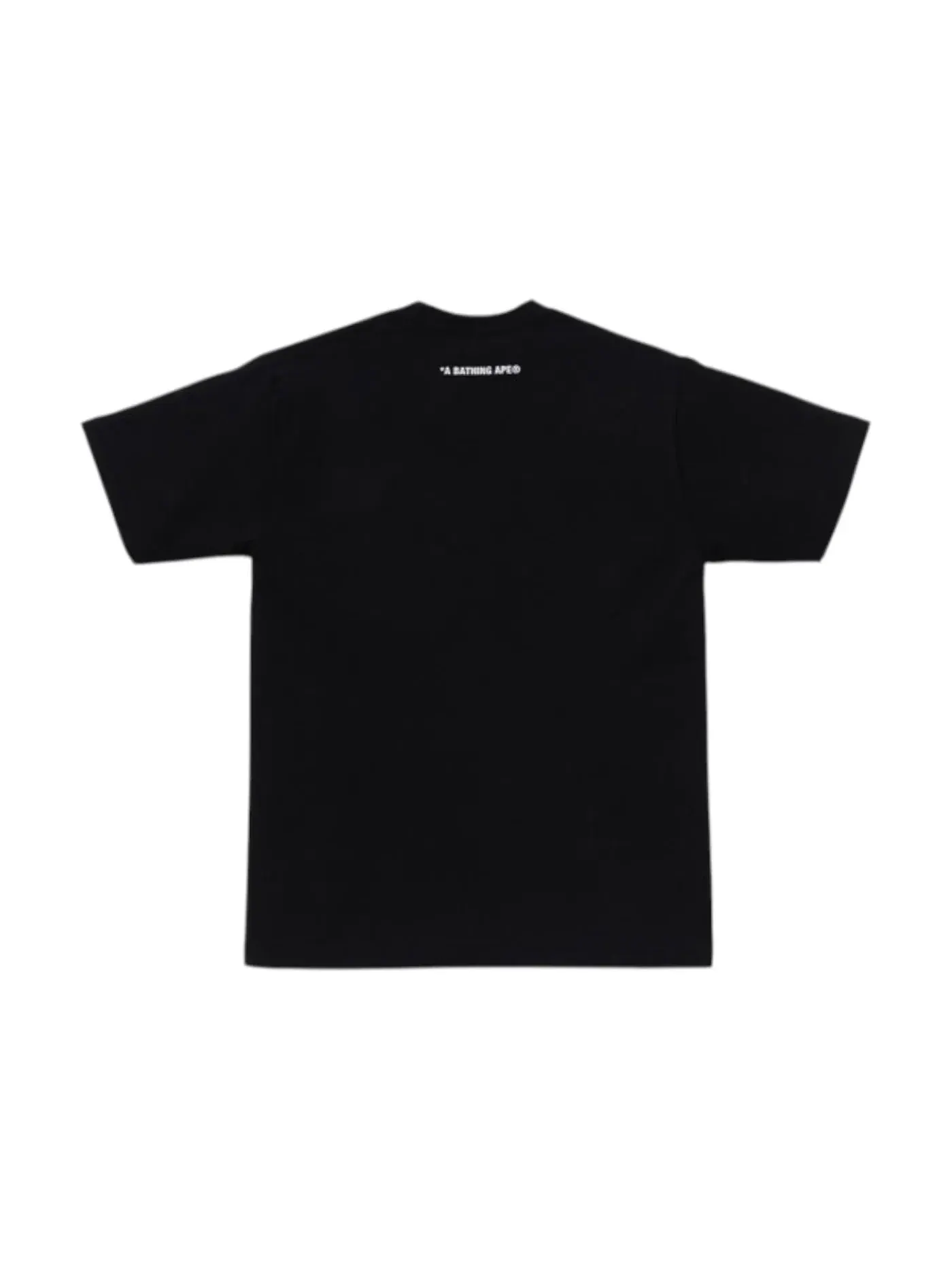 Мужская футболка с принтом BAPE 32nd Anniversary 1st Camo Big Ape Head Tee BAPE — изображение 2 из 2, черный/желтый