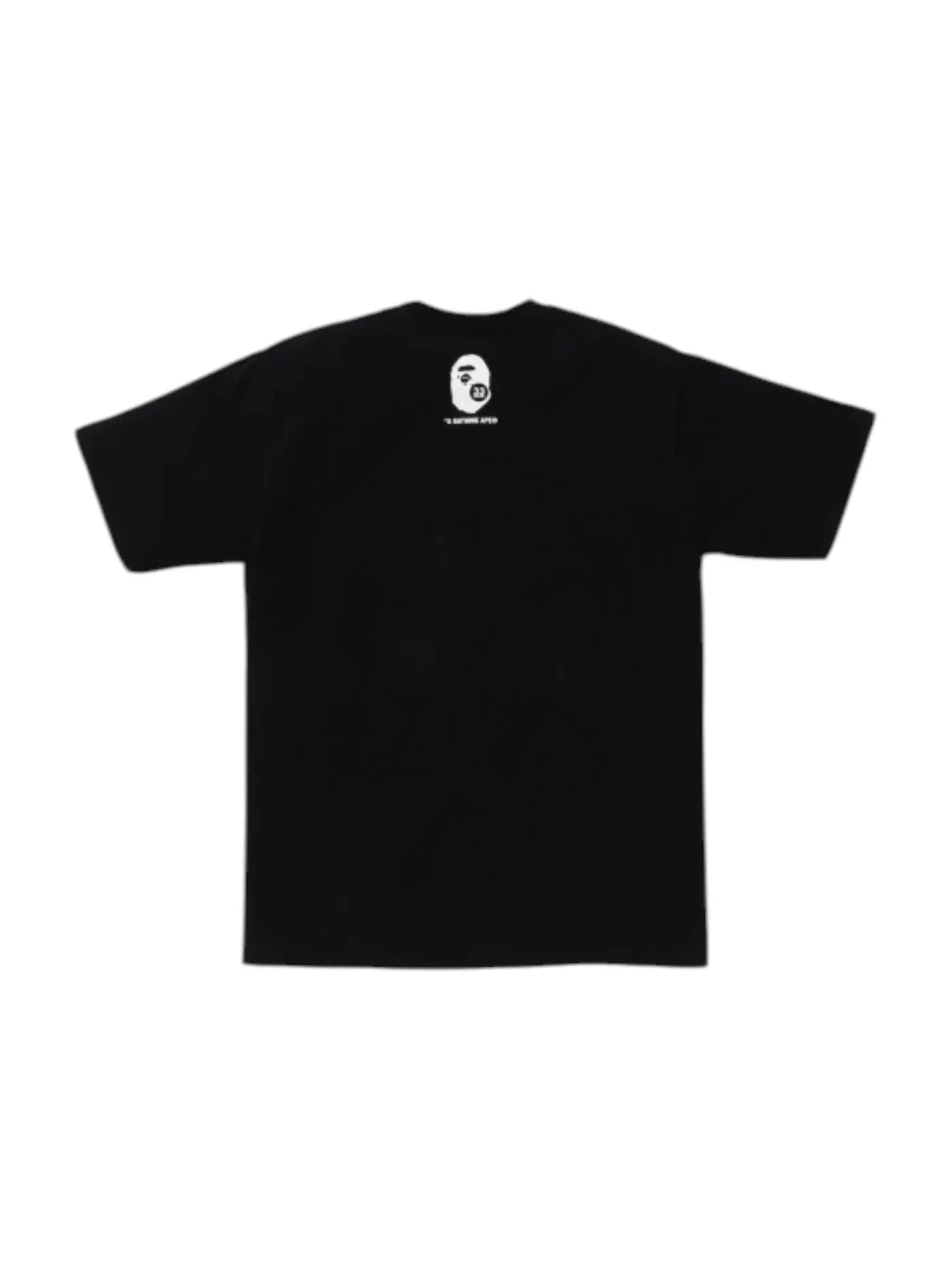 Мужская футболка с принтом Ape Head BAPE — изображение 2 из 2, черный