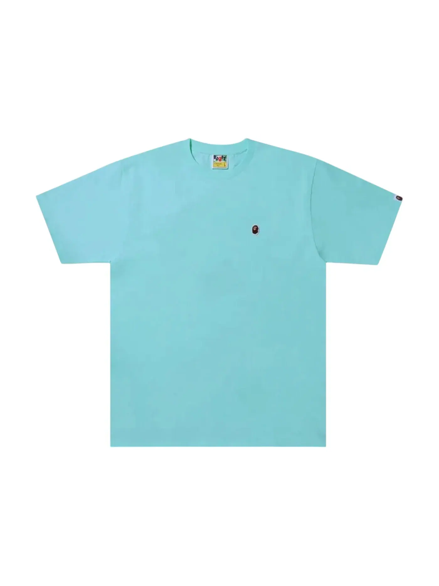 Мужская футболка с принтом One Point Tee BAPE, Sax — изображение 1 из 1
