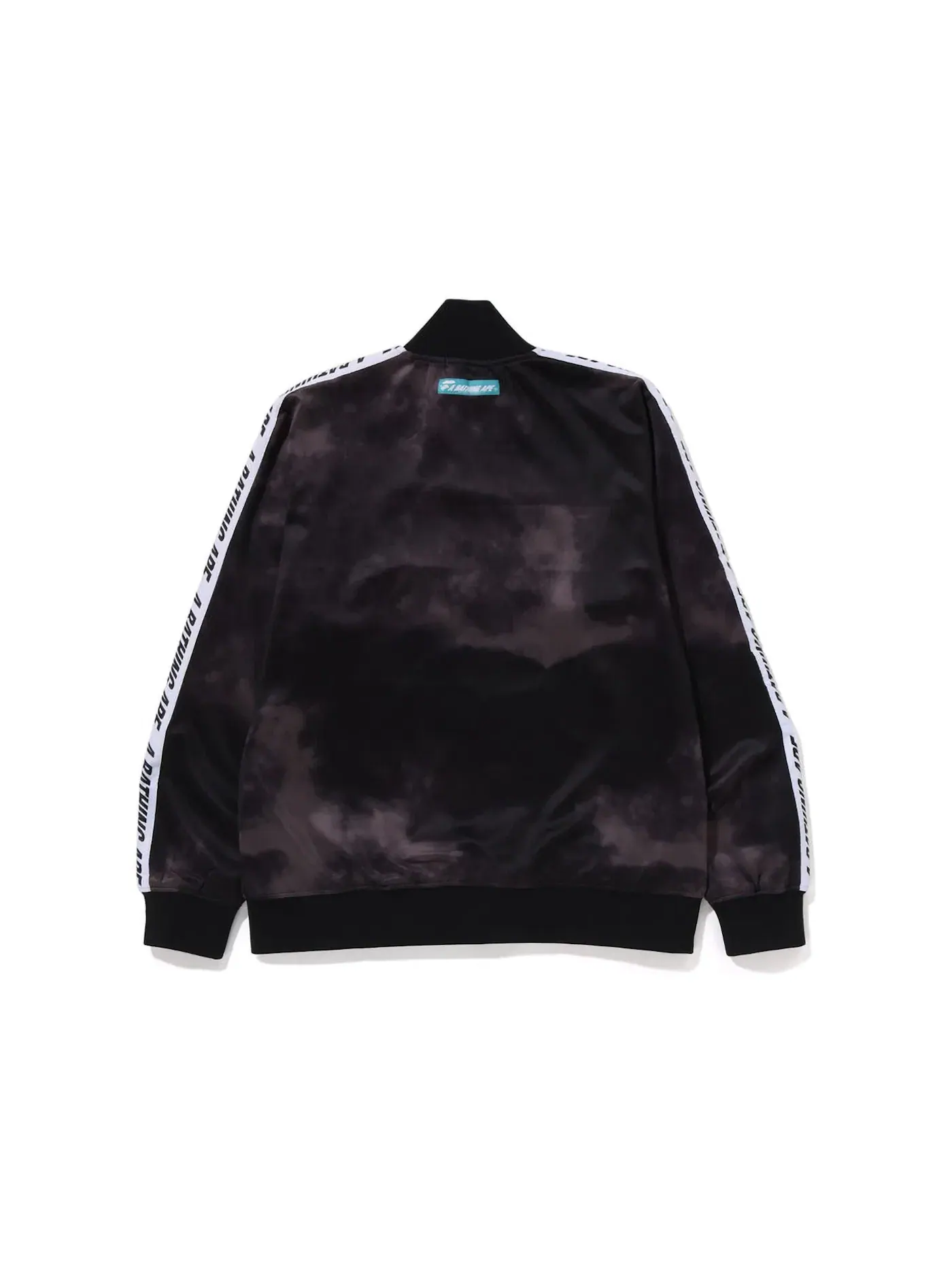 Мужская куртка с принтом Tie Dye BAPE — изображение 2 из 2, серый