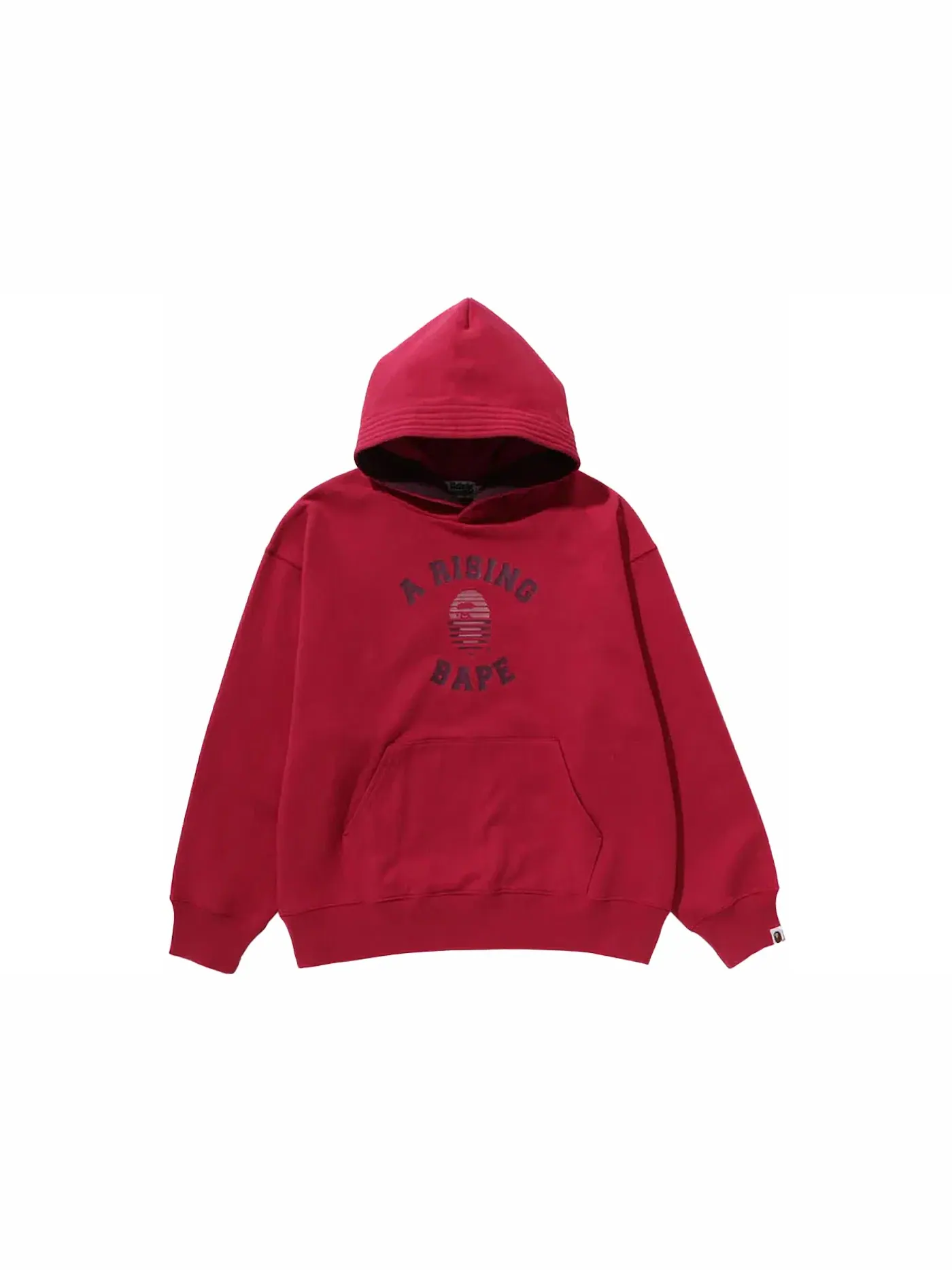 Мужской пуловер-худи свободного кроя A Rising BAPE BAPE — изображение 1 из 1, фиолетовый