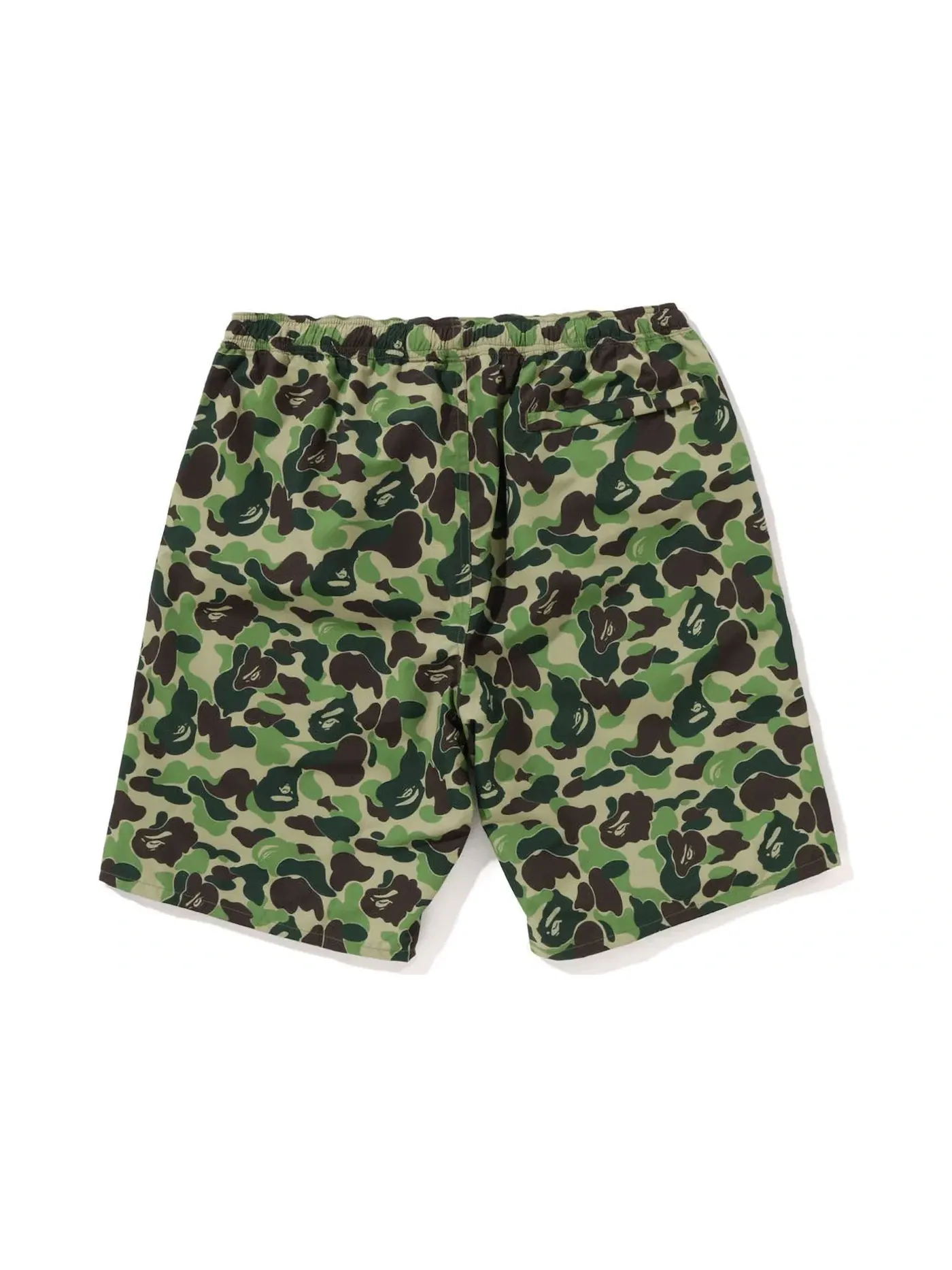 Мужские шорты с камуфляжным принтом BAPE ABC Camo Beach Shorts (SS23) BAPE — изображение 2 из 2, зеленый