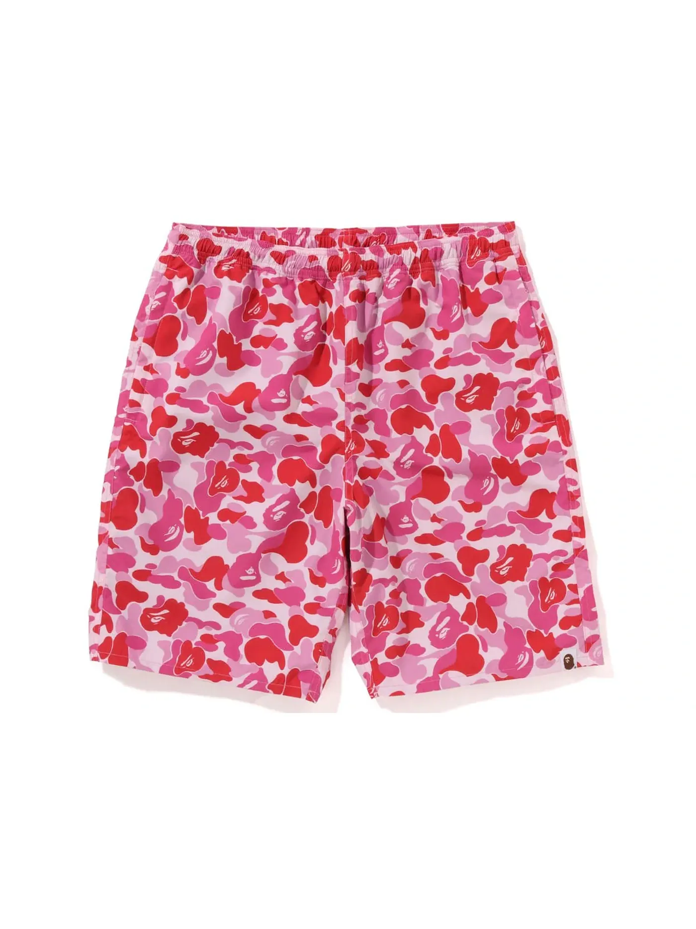 Мужские шорты с камуфляжным принтом BAPE ABC Camo Beach Shorts (SS23) BAPE — изображение 1 из 2, розовый