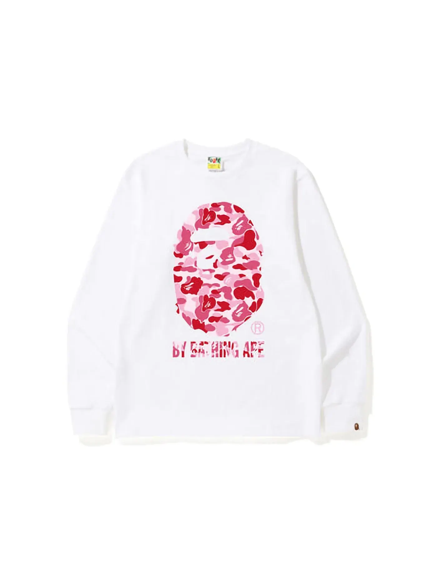 Мужская футболка с длинным рукавом с камуфляжным принтом BAPE ABC Camo By Bathing Ape Tee (FW22) — изображение 1 из 1