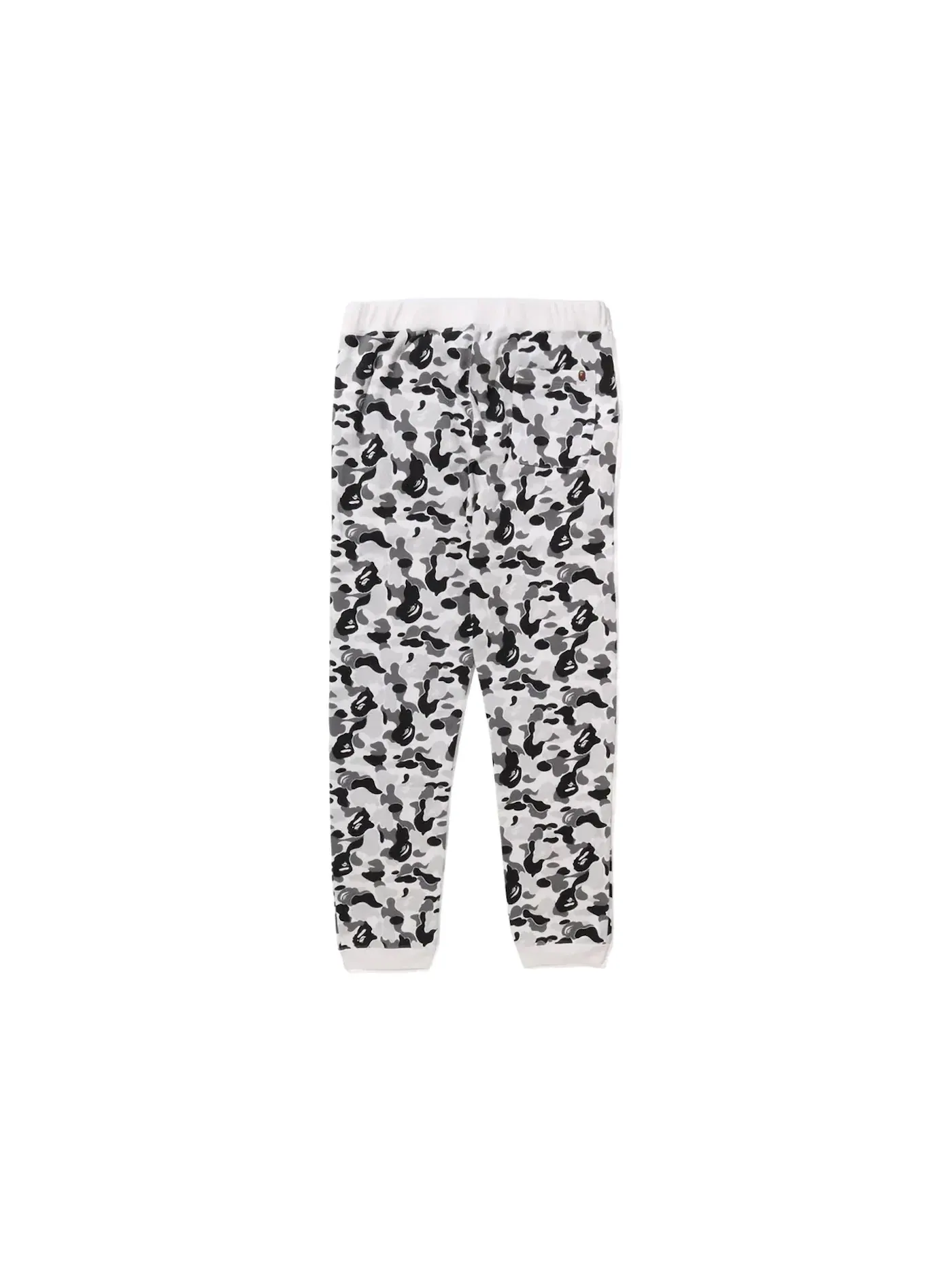 Мужские спортивные штаны с принтом ABC Camo BAPE — изображение 2 из 3, серый