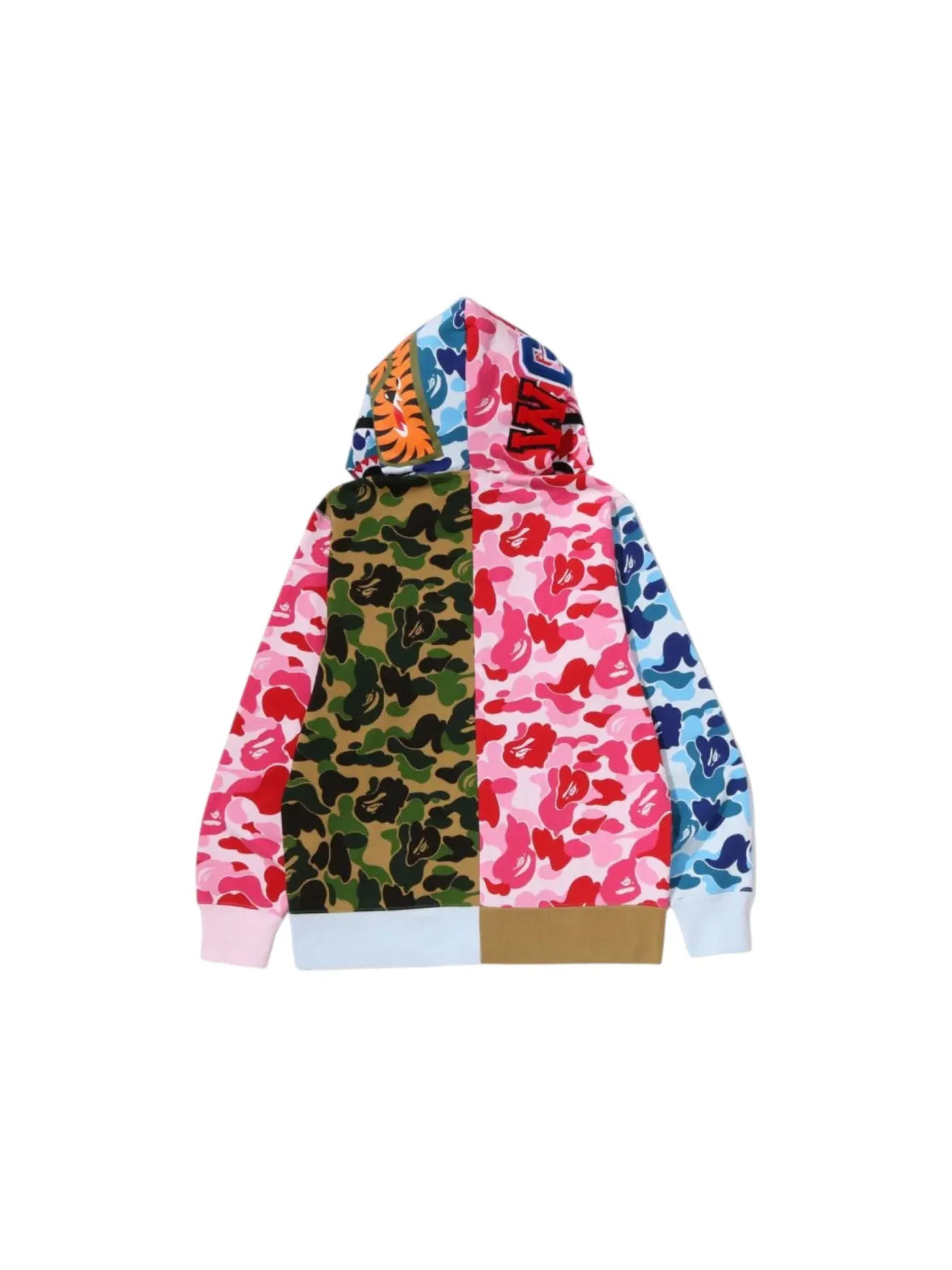 Мужской худи с камуфляжным принтом BAPE — изображение 2 из 2, мульти