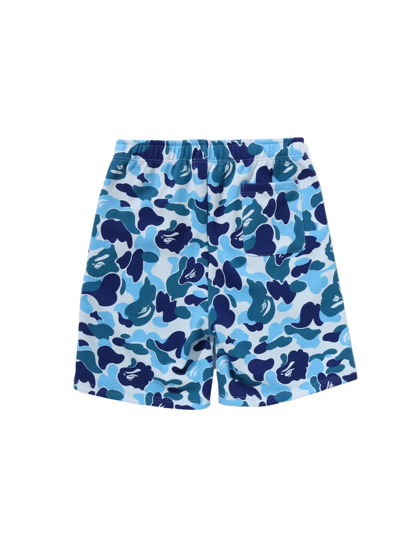 Мужские шорты с принтом Shark BAPE — изображение 2 из 2, синий