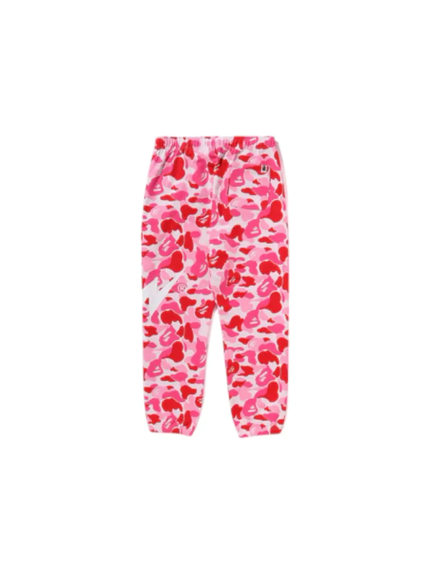 Мужские спортивные штаны с камуфляжным принтом BAPE Sweatpant — изображение 2 из 2, розовый
