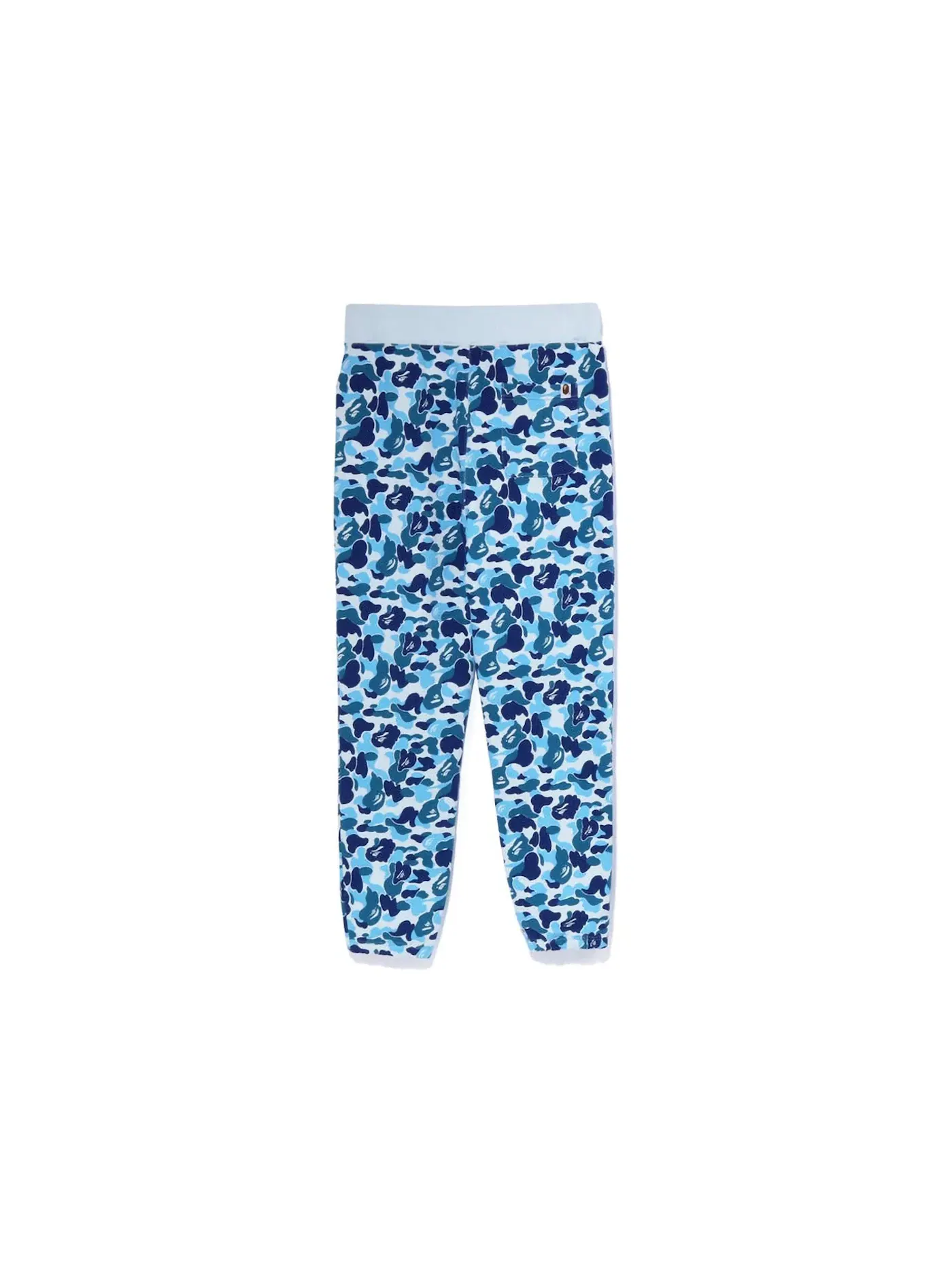 Мужские спортивные штаны с камуфляжным принтом BAPE Blue — изображение 2 из 2