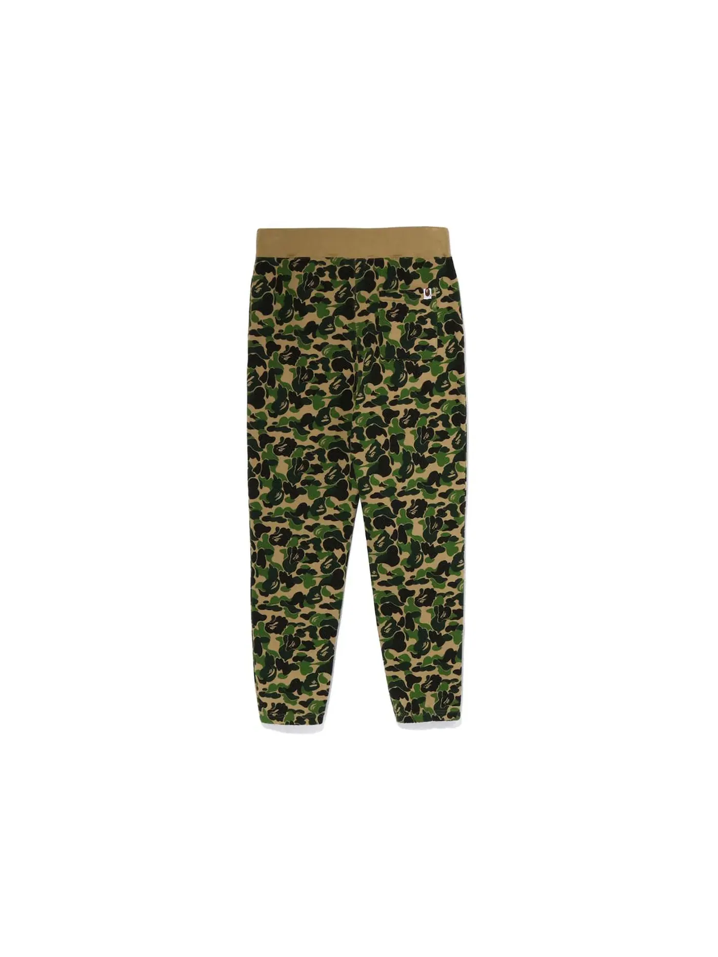 Мужские спортивные штаны камуфляжные BAPE ABC Camo Sweatpants — изображение 2 из 2, зеленый