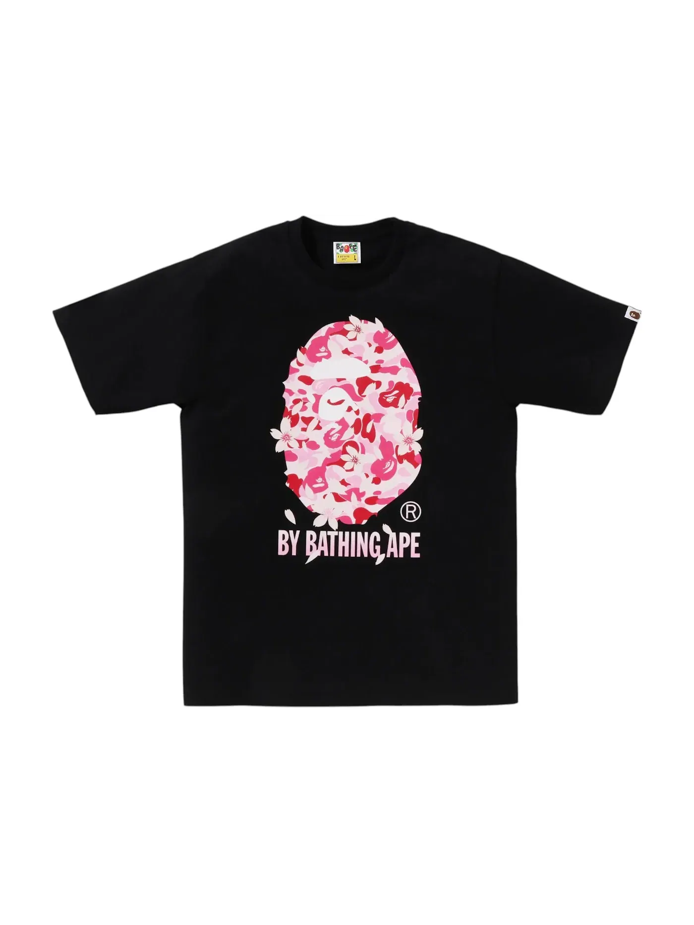 Мужская футболка с принтом Tee (SS26) BAPE — изображение 1 из 1, черный