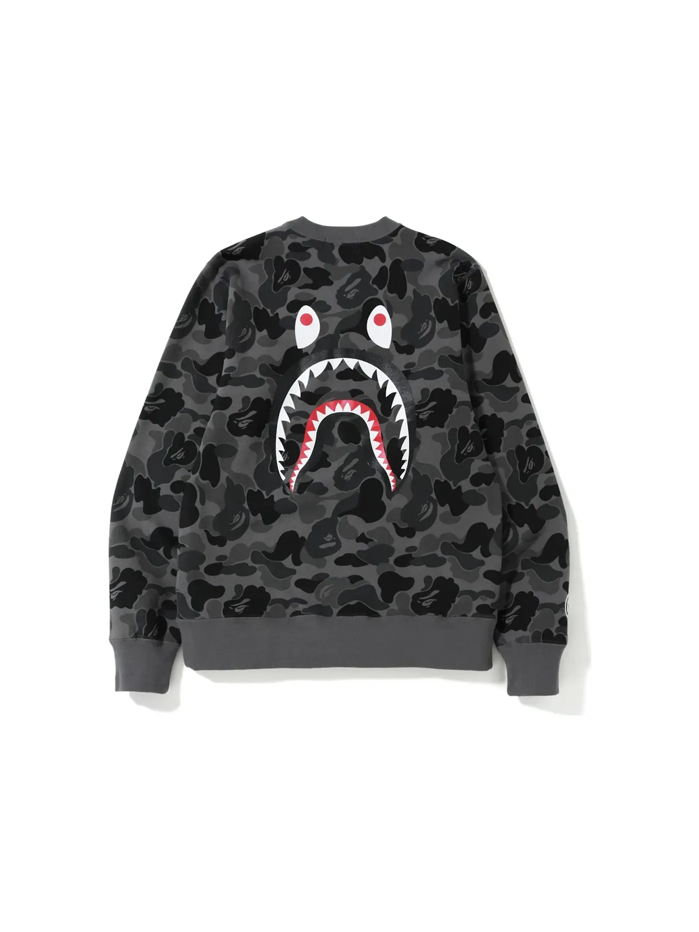 Мужская толстовка с принтом BAPE — изображение 2 из 2, черный