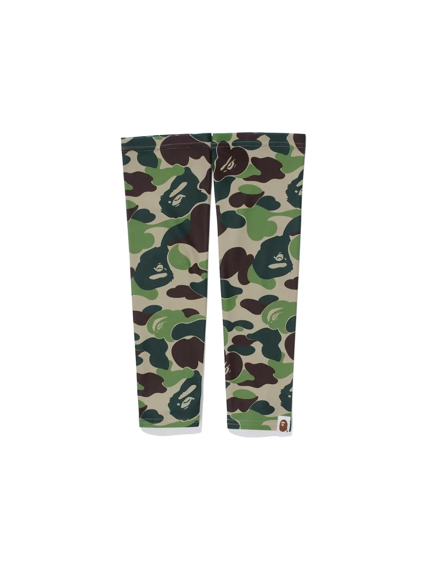 Мужская футболка с принтом Sleeve BAPE — изображение 1 из 1, зеленый