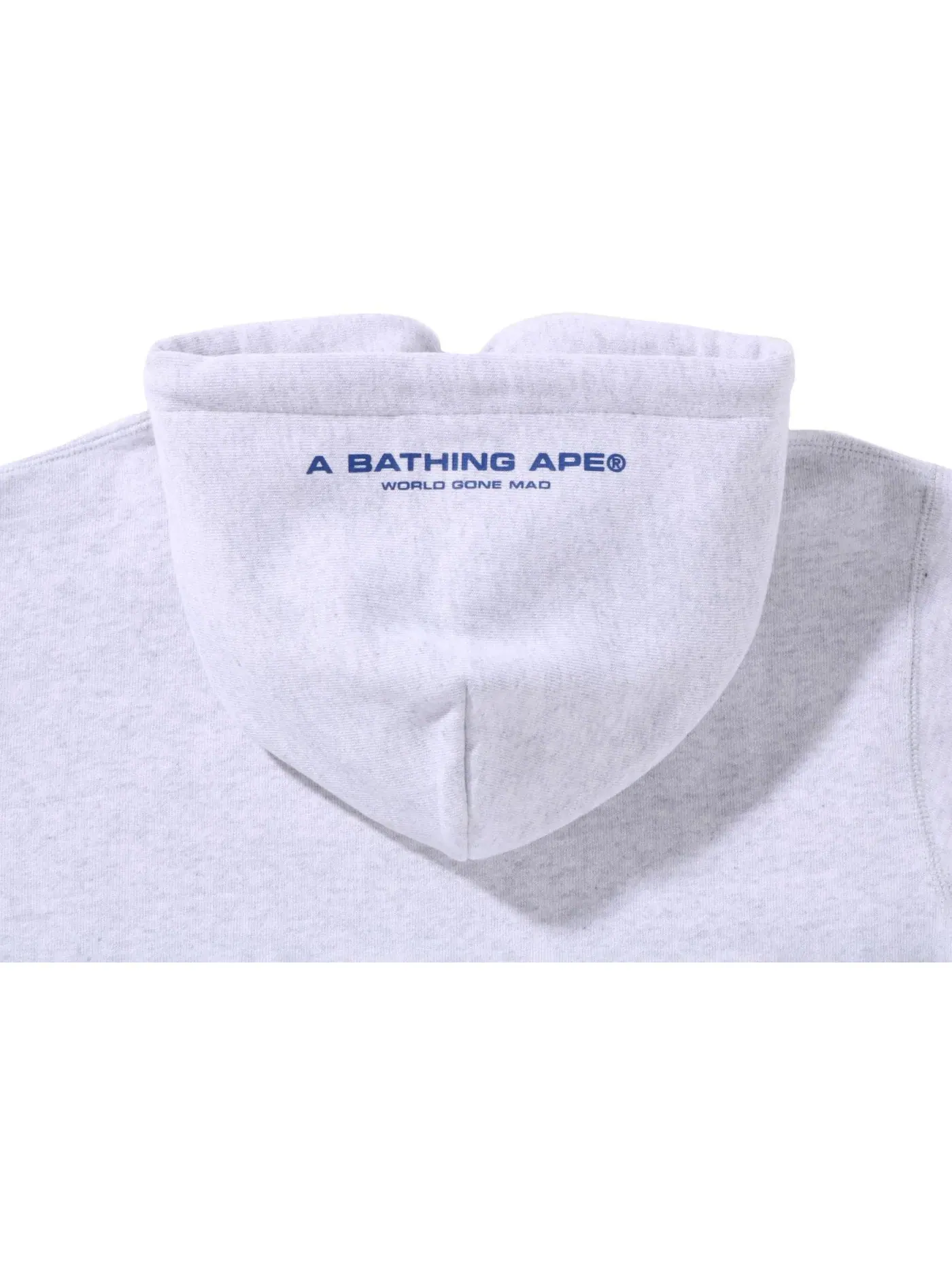 Мужской худи с принтом Ape Graphic BAPE — изображение 3 из 3, серый