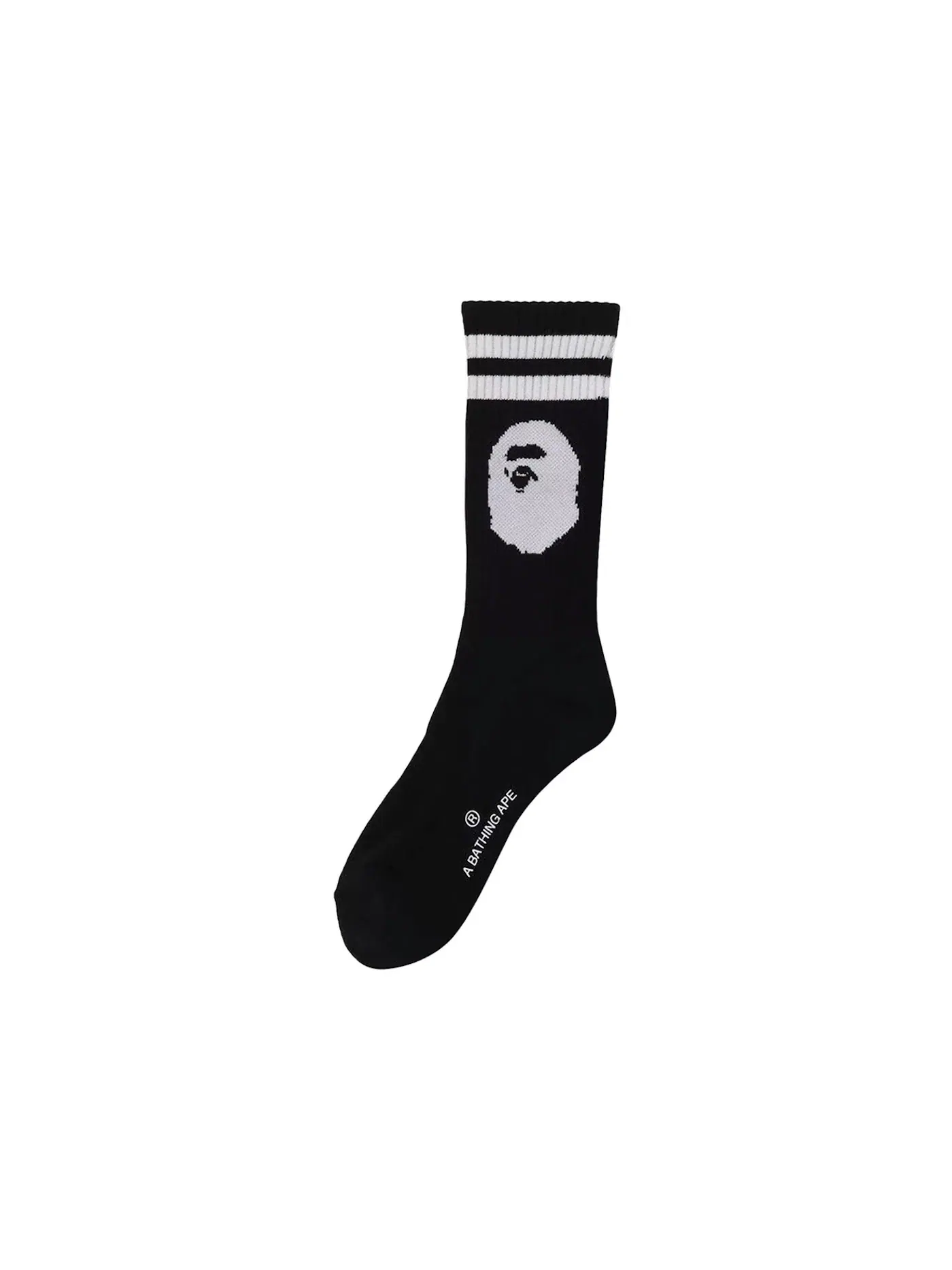 Детские носки Ape Head Line BAPE — изображение 1 из 1, черный