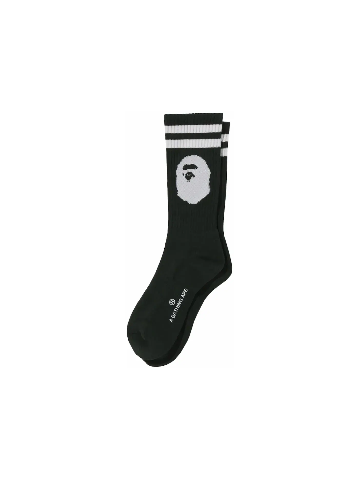 Унисекс носки Ape Head Line BAPE, Olivedrab — изображение 1 из 1