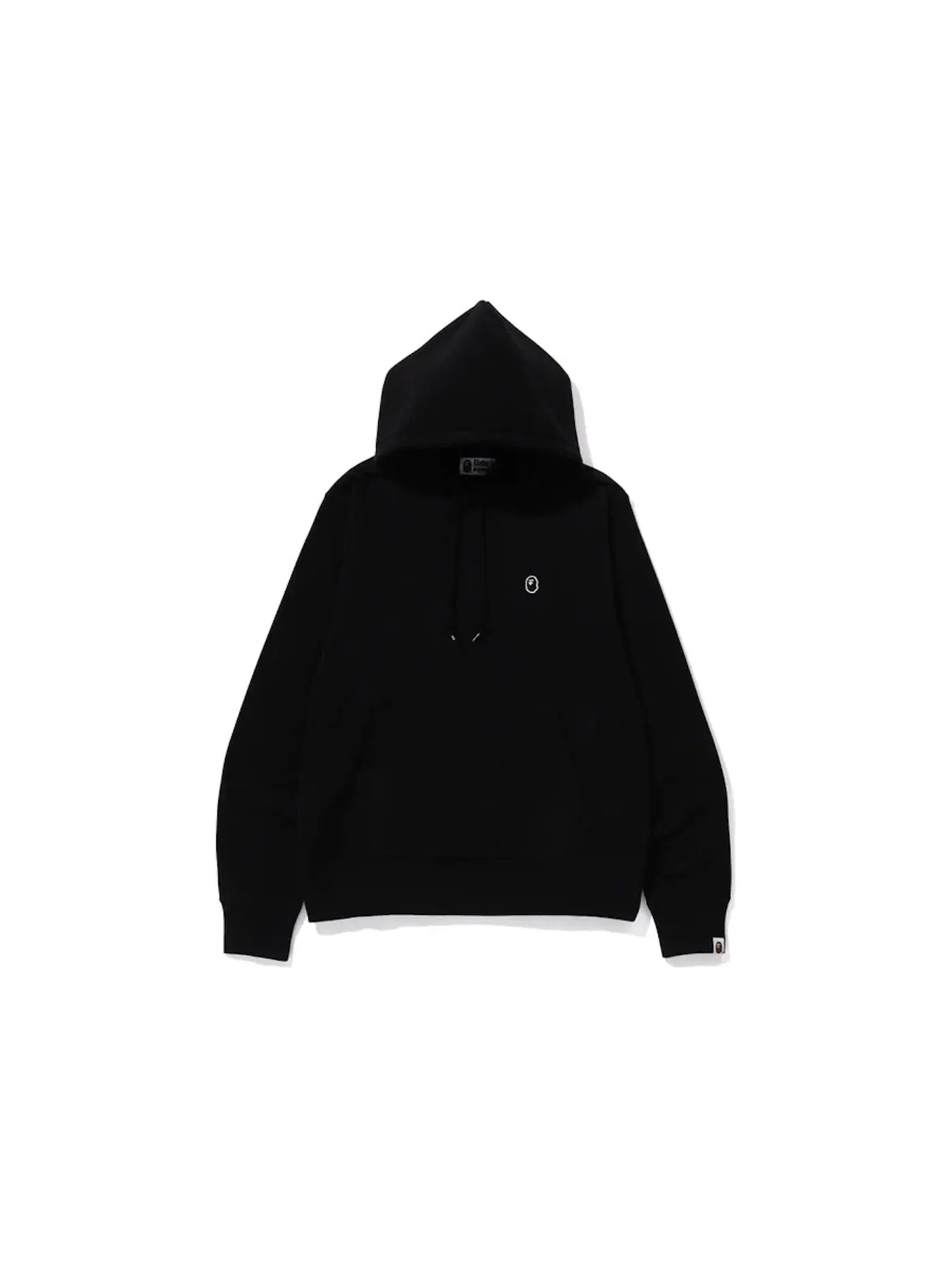 Мужской пуловер-худи с принтом BAPE Ape Head One Point BAPE — изображение 1 из 2, черный