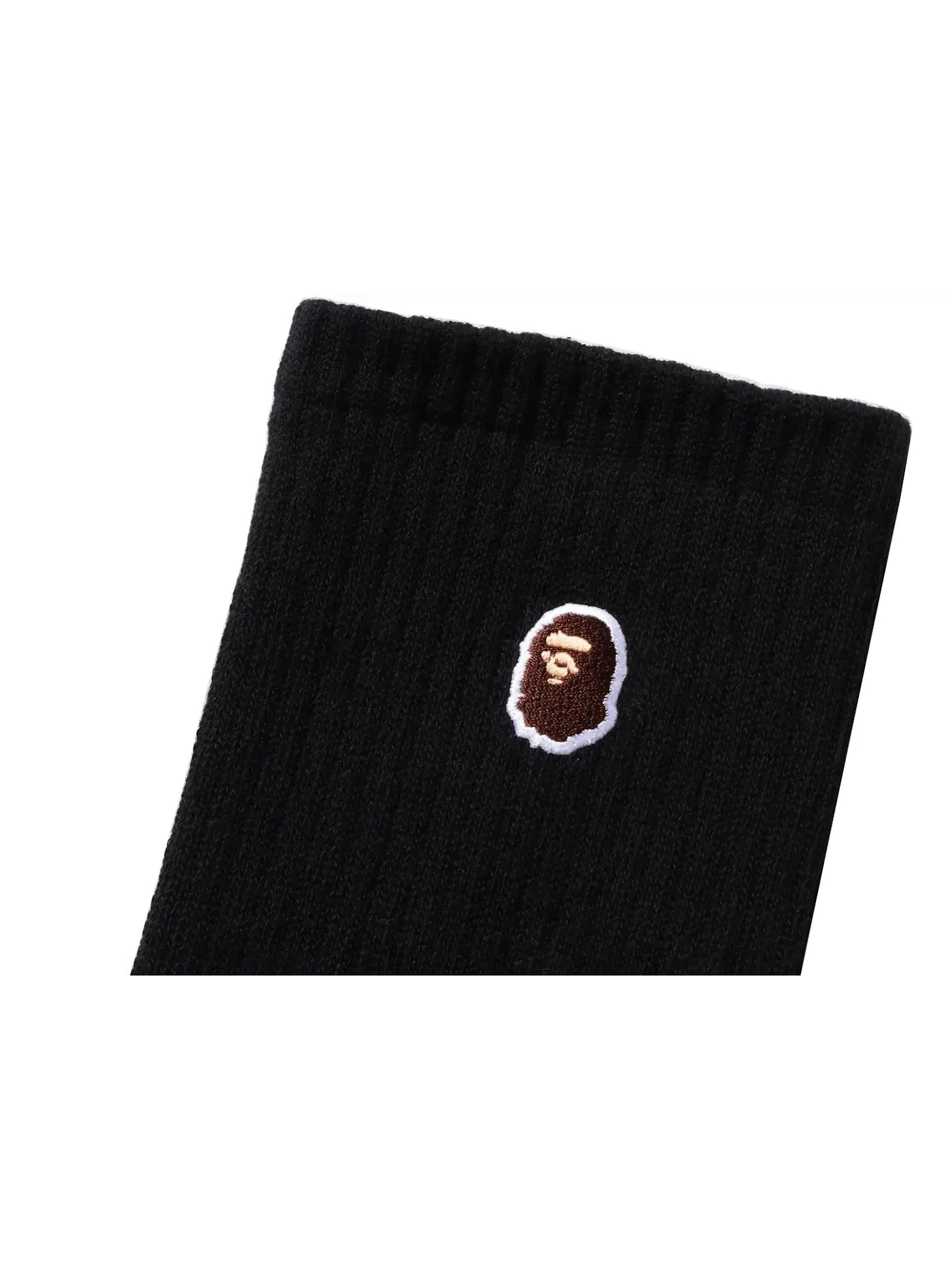 Детские носки с принтом Ape Head Socks (3 Pack) BAPE — изображение 2 из 2, черный