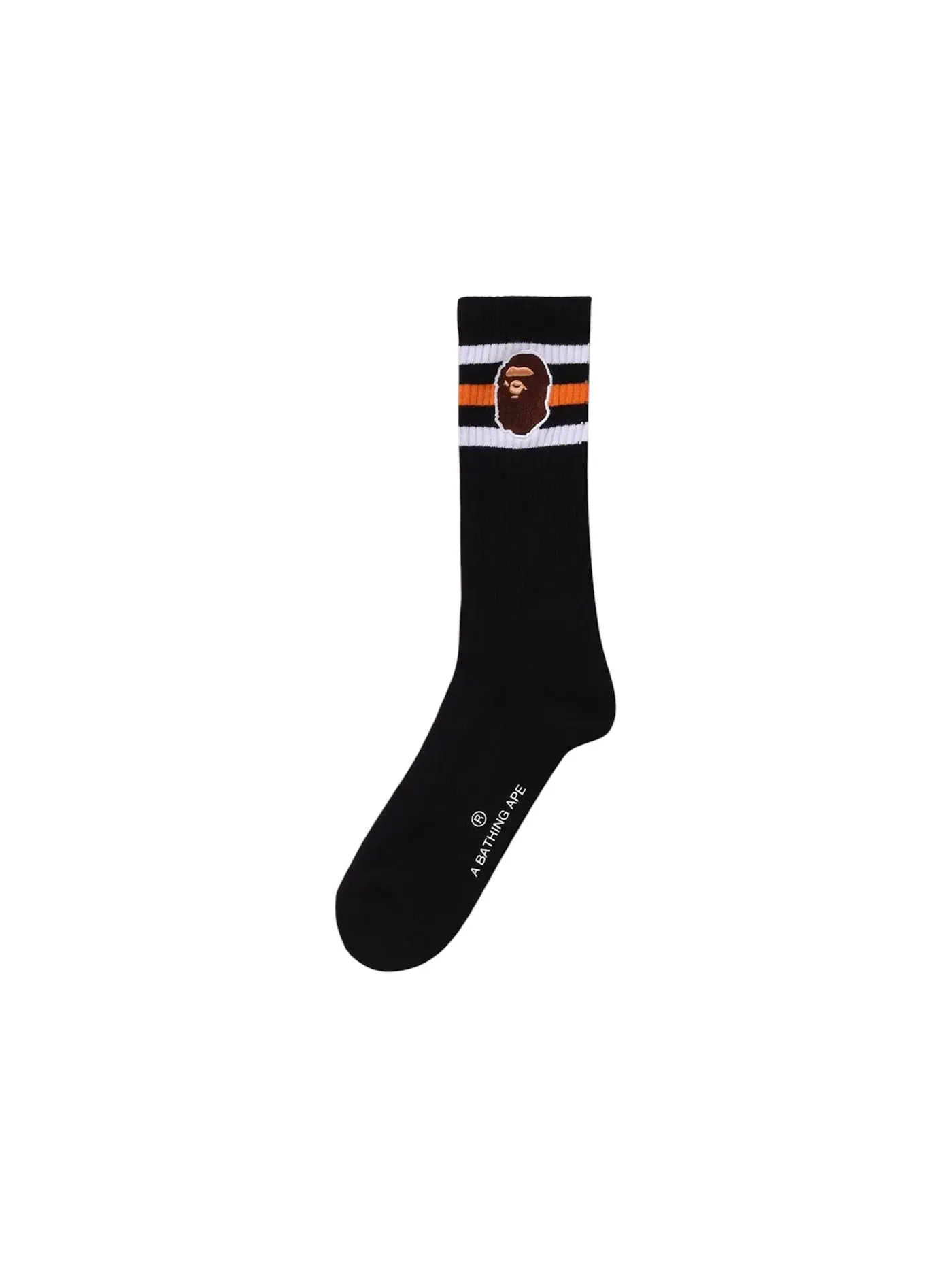 Мужские носки BAPE Ape Head Socks — изображение 1 из 1, черный