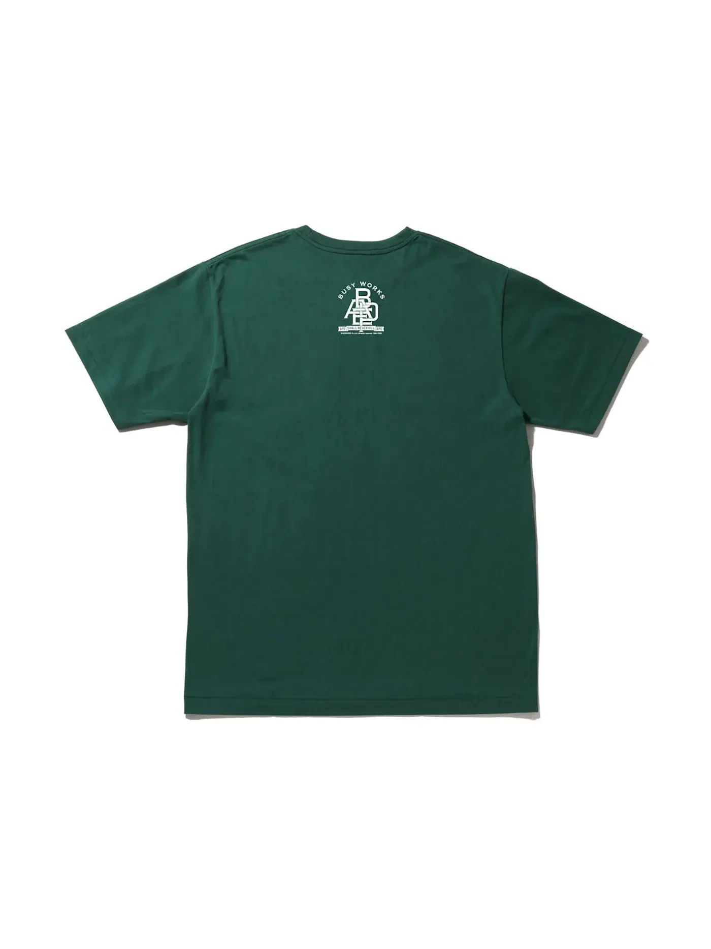 Мужская футболка с принтом Archive Graphic #11 Tee BAPE — изображение 2 из 2, зеленый