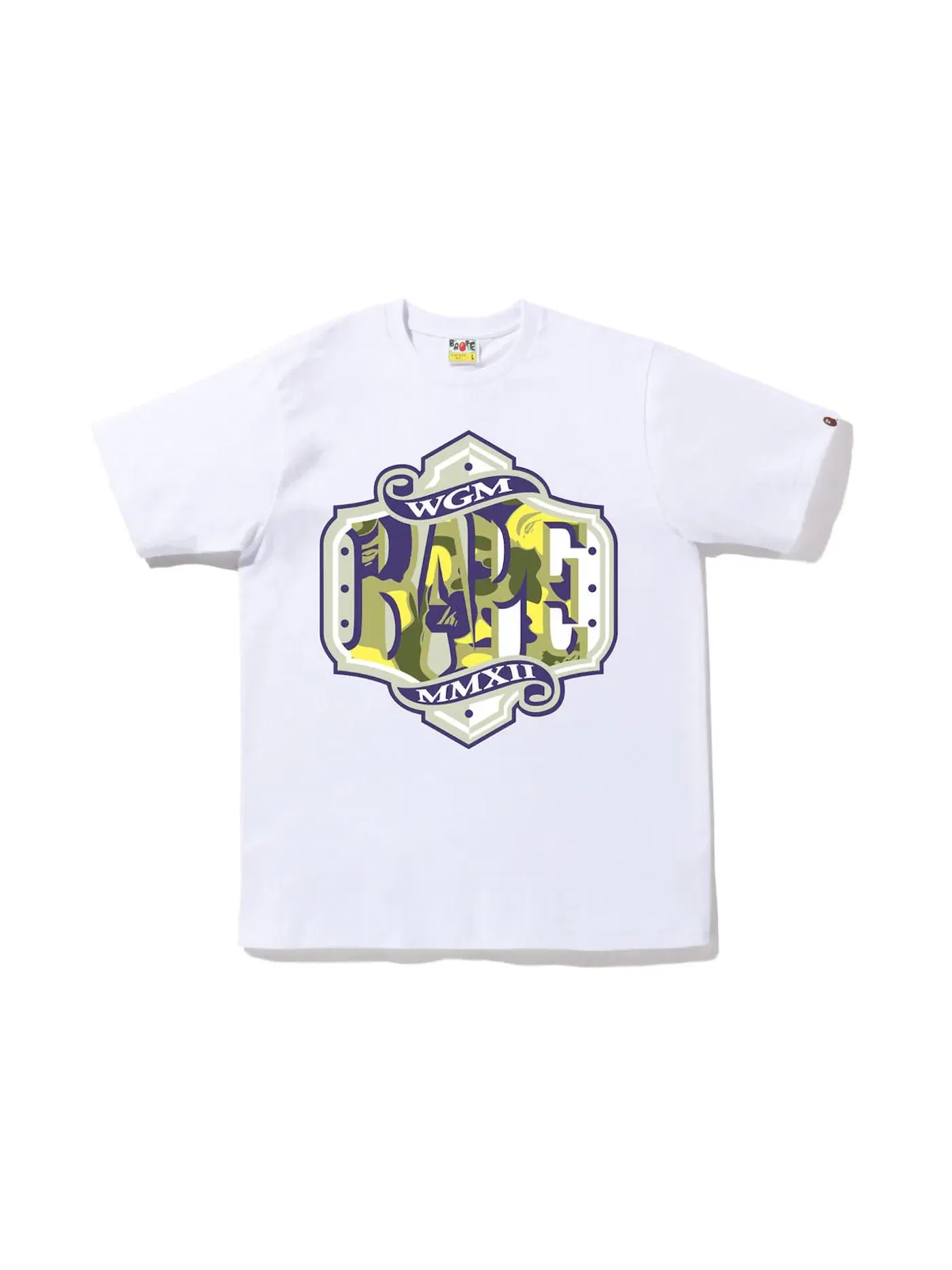 Мужская футболка с принтом Archive Graphic #11 Tee BAPE — изображение 1 из 2, белый