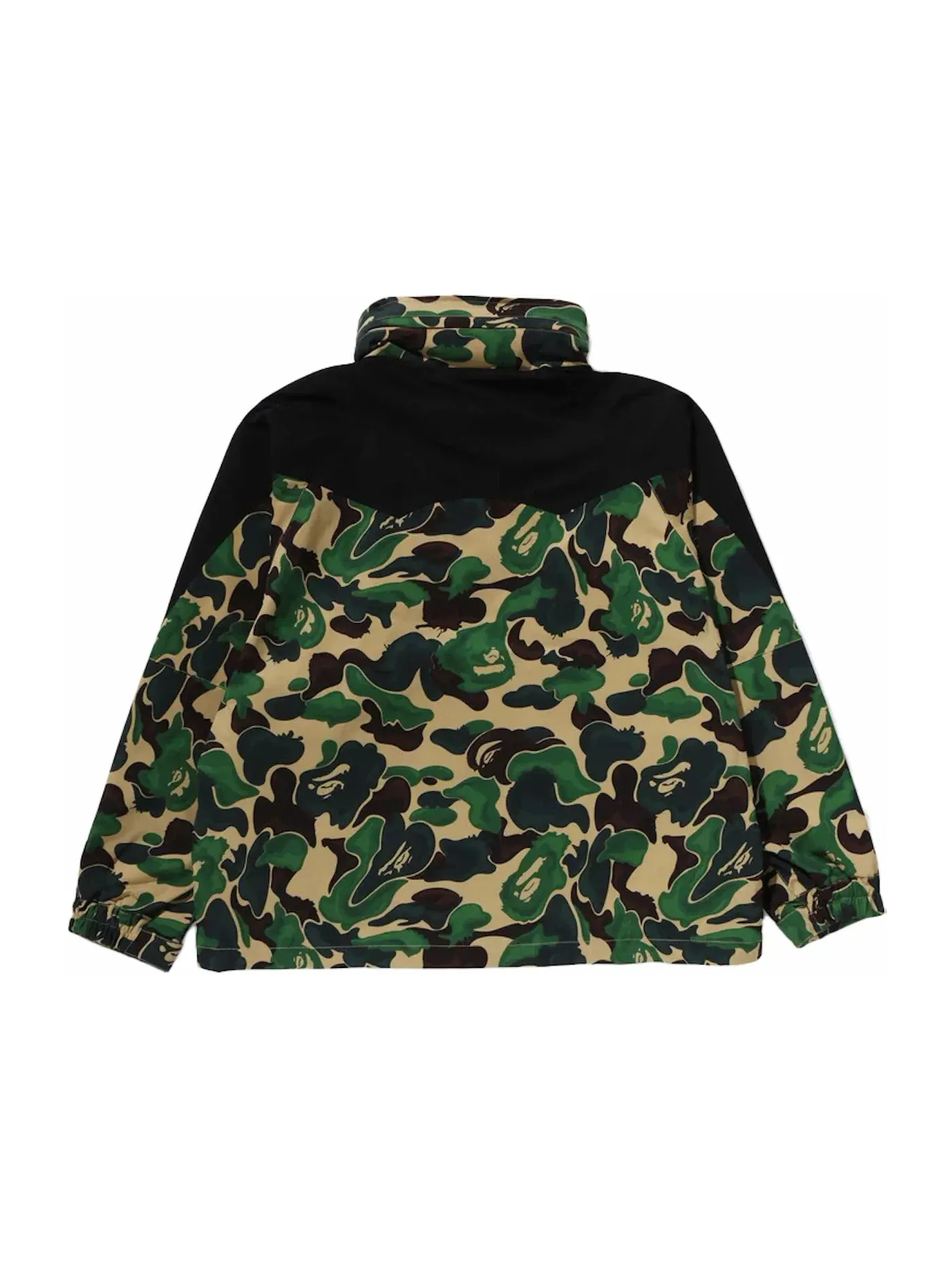 Мужская куртка с камуфляжным принтом BAPE Art Camo Snowboard Jacket — изображение 3 из 3, зеленый