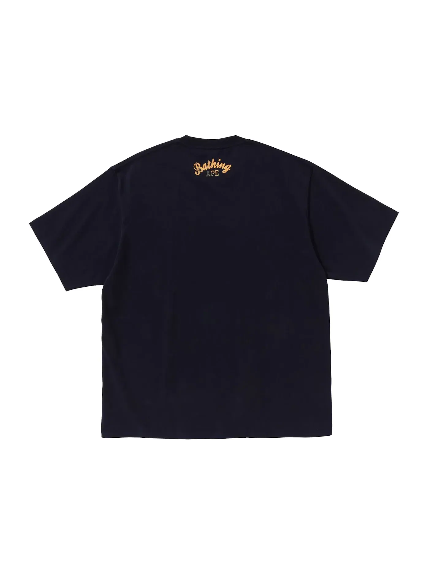 Мужская футболка свободного кроя BAPE Art Print Relaxed Fit Tee — изображение 2 из 2, темно-синий