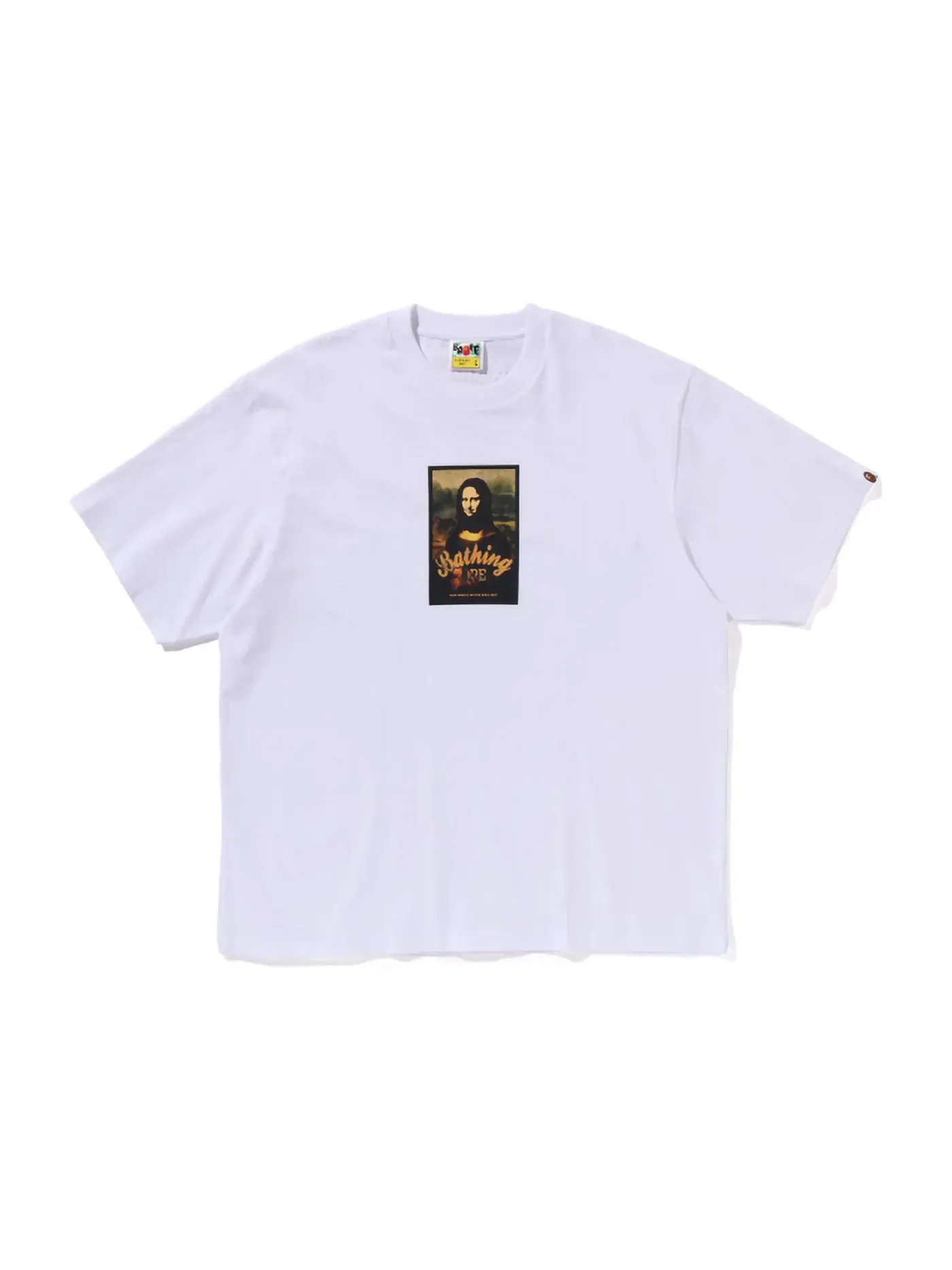 Мужская футболка с принтом BAPE Art Print Relaxed Fit Tee BAPE — изображение 1 из 2, белый