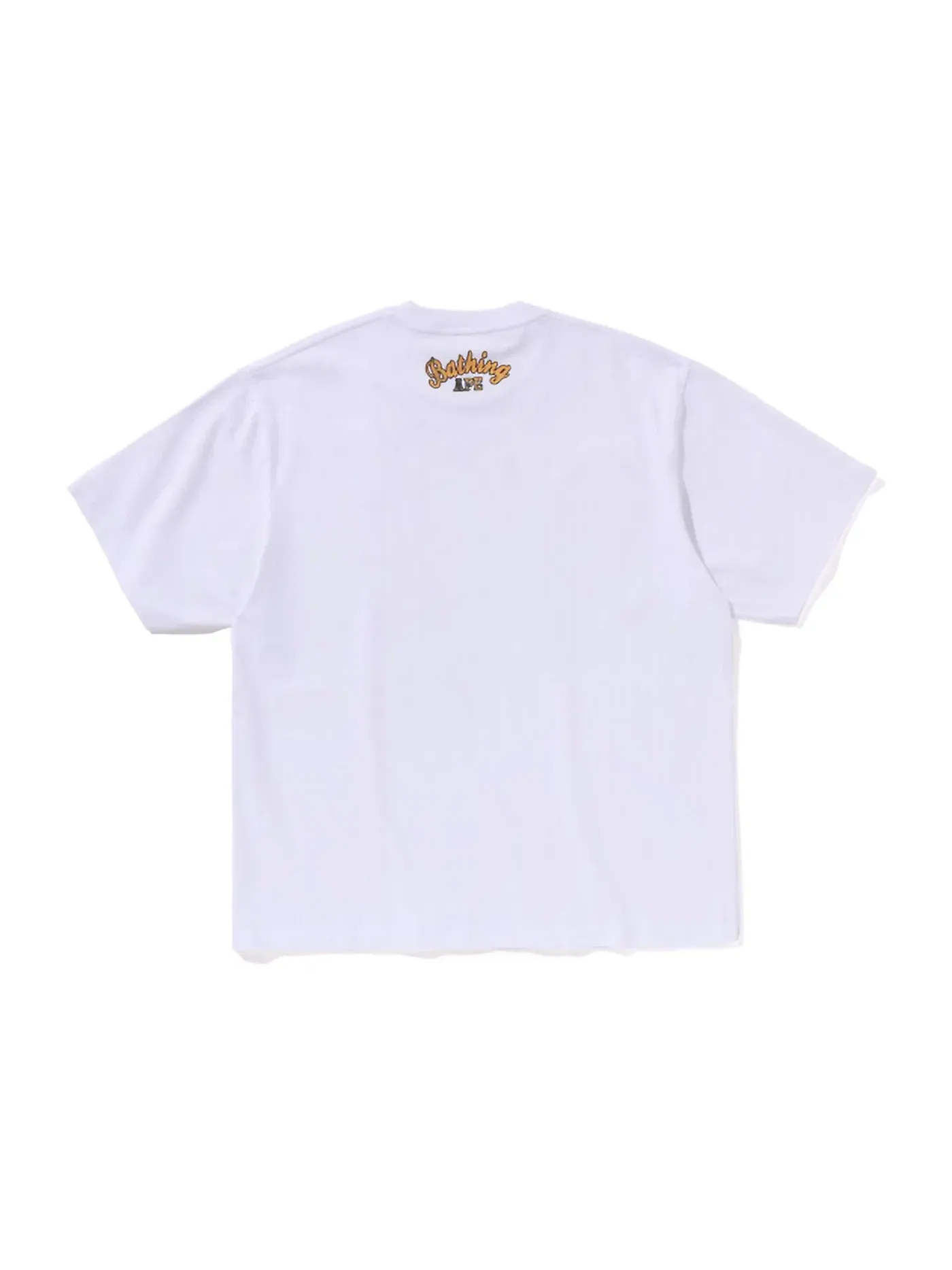 Мужская футболка с принтом BAPE Art Print Relaxed Fit Tee BAPE — изображение 2 из 2, белый
