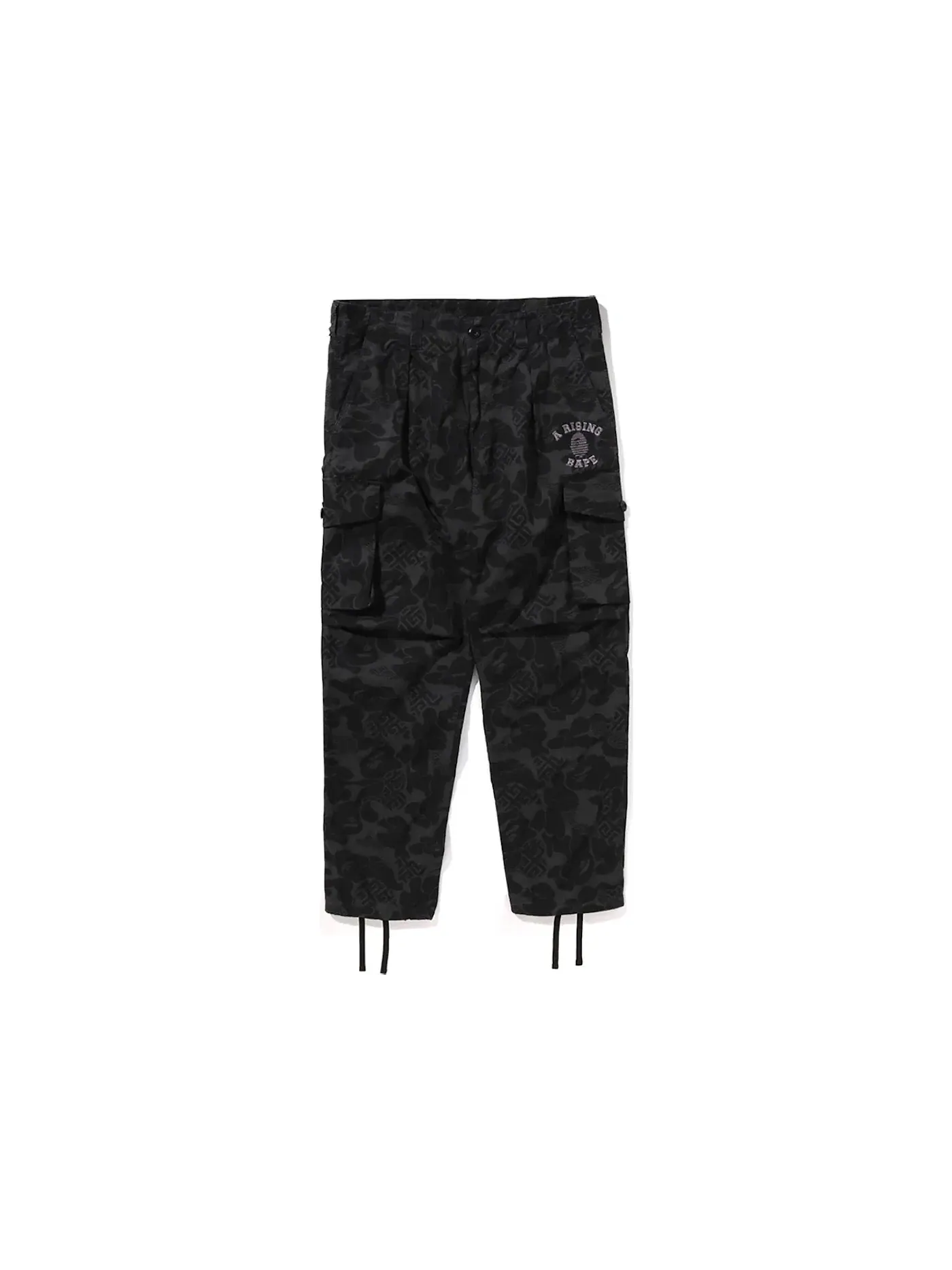 Мужские штаны с камуфляжным принтом BAPE Pants — 1