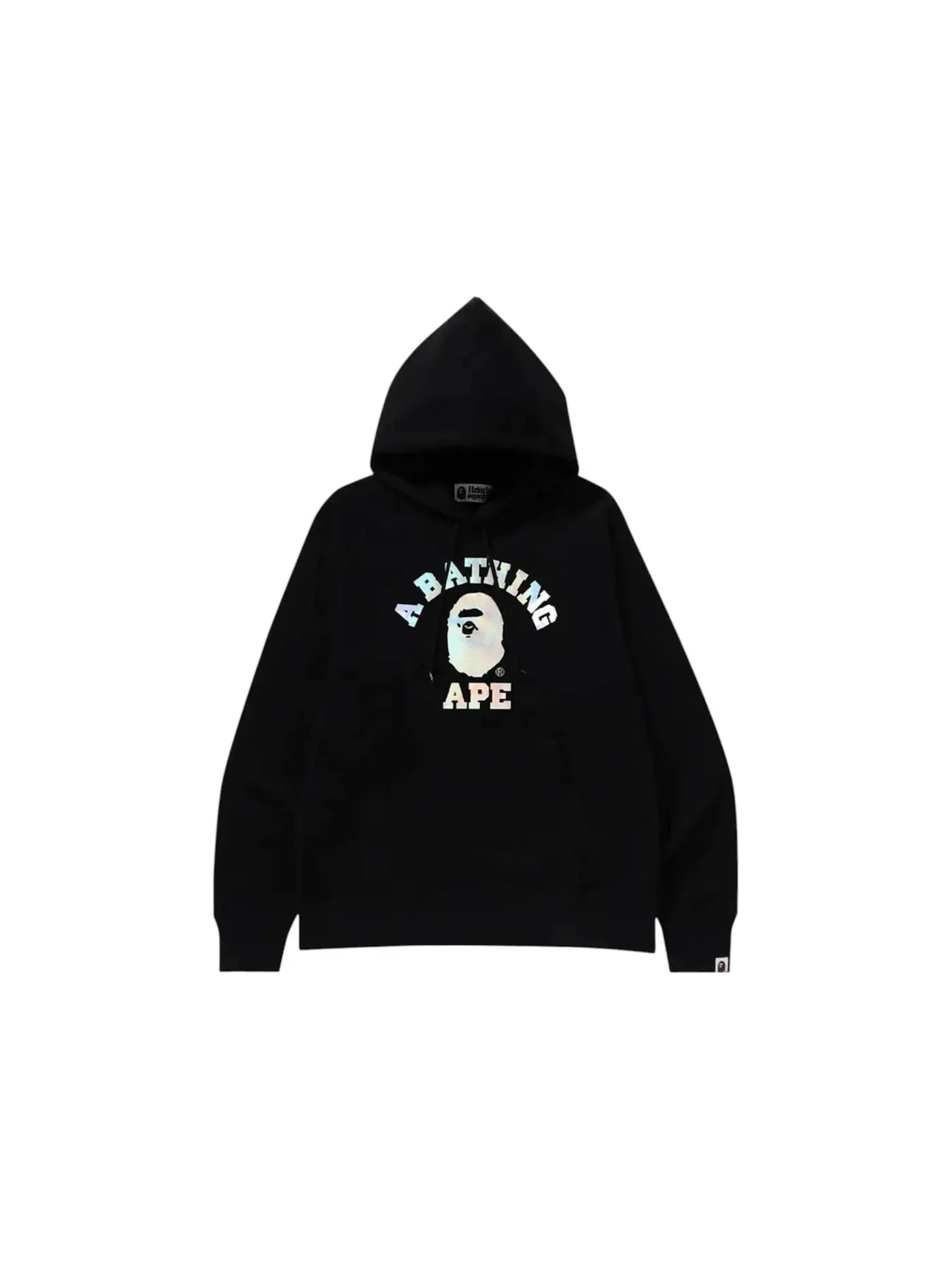 Мужской пуловер с капюшоном Aurora College BAPE — изображение 1 из 1, черный