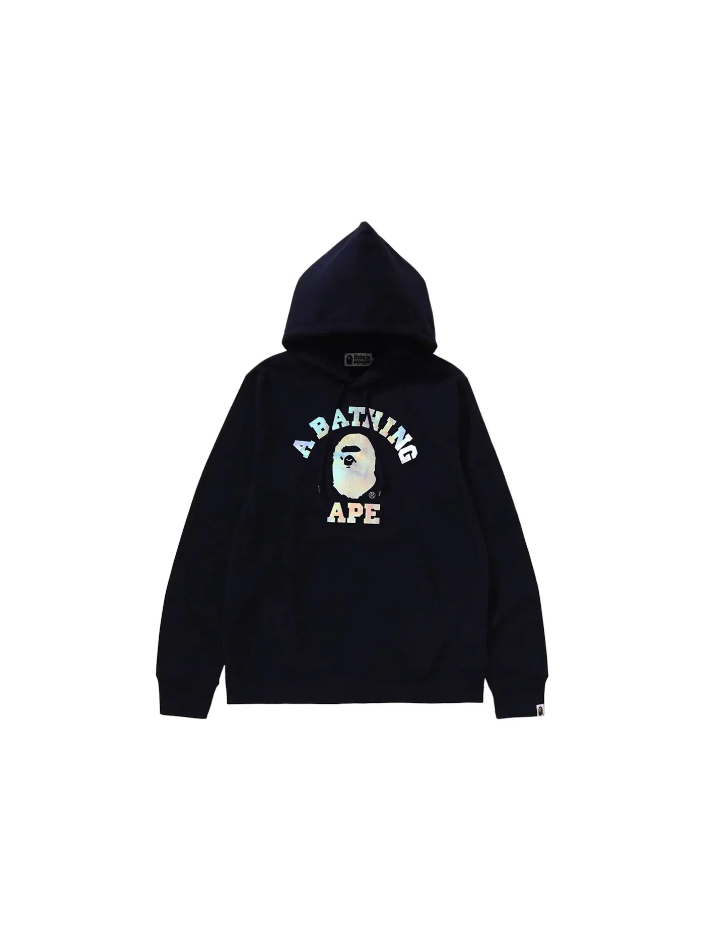 Мужской худи с длинным рукавом Aurora College Pullover BAPE — изображение 1 из 1, темно-синий