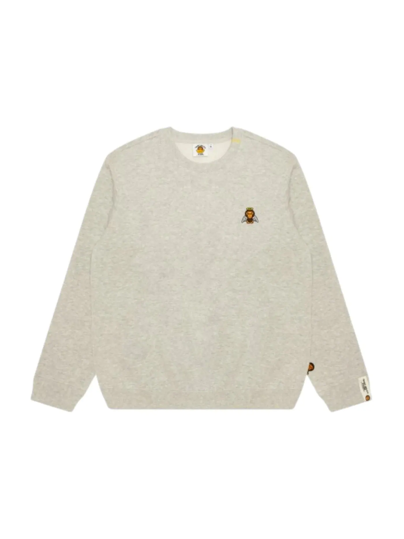 Женский свитшот с принтом Angel Logo BAPE — изображение 1 из 2, белый