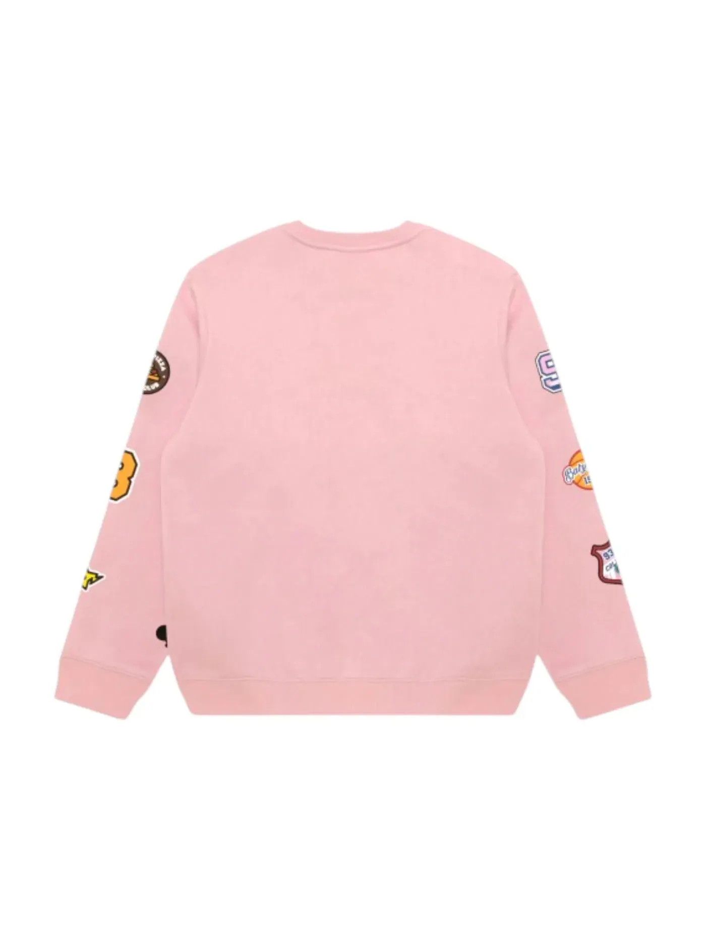 Женский свитшот с круглым вырезом BAPE Baby Milo Crewneck — изображение 2 из 2, розовый