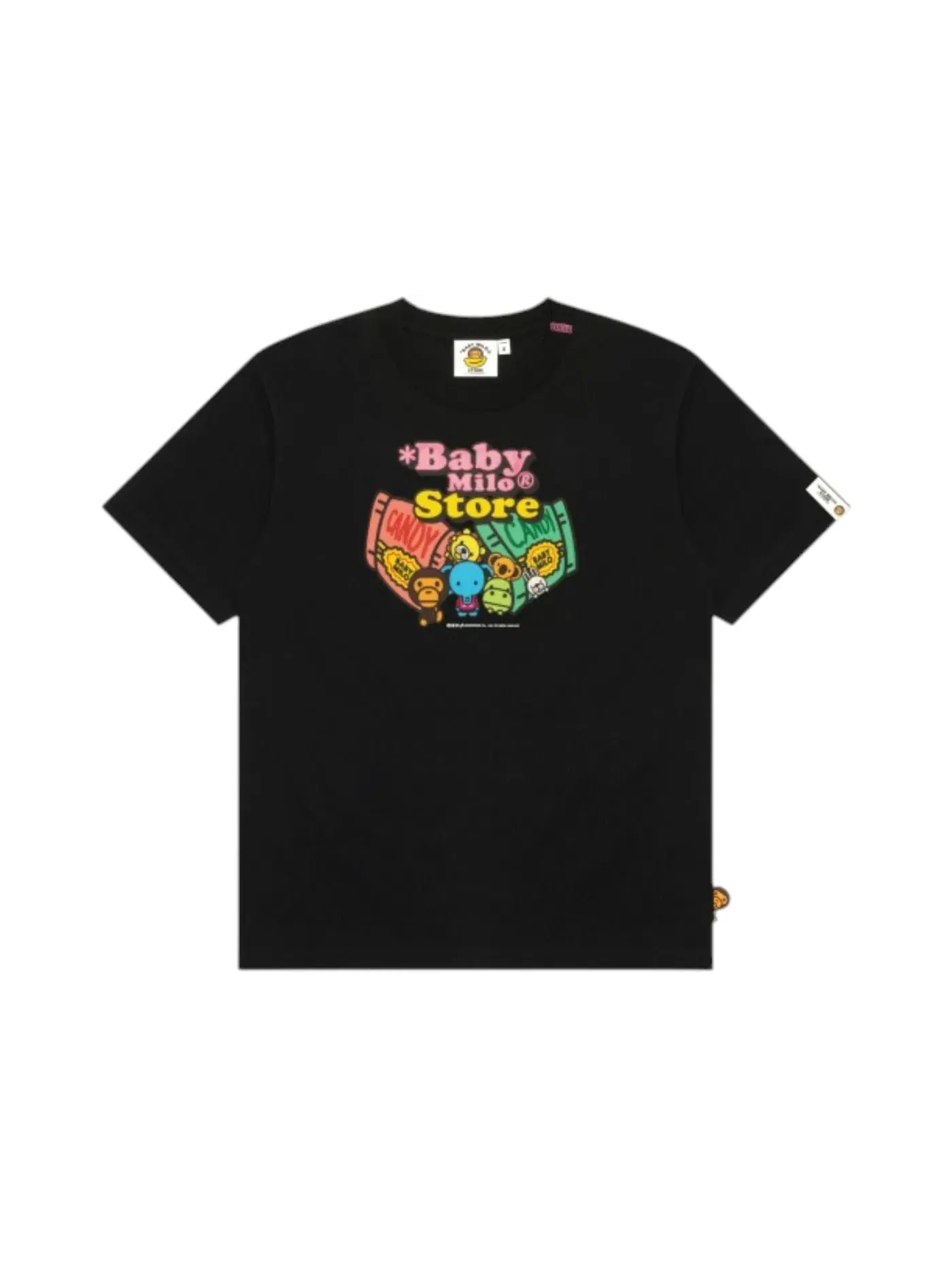 Женская футболка Regular Fit BAPE Tee — изображение 1 из 2, черный