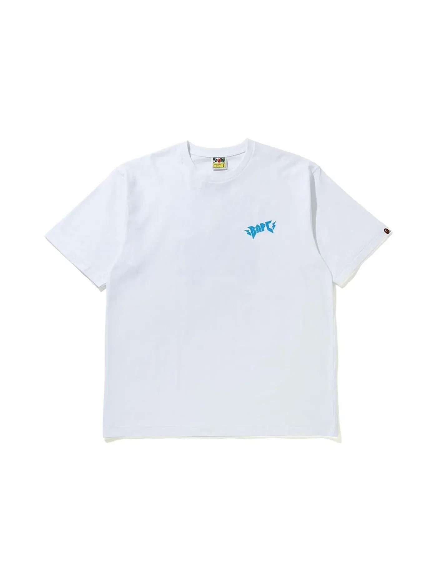 Мужская футболка свободного кроя BAPE Baby Milo Rock Band — изображение 1 из 3, белый