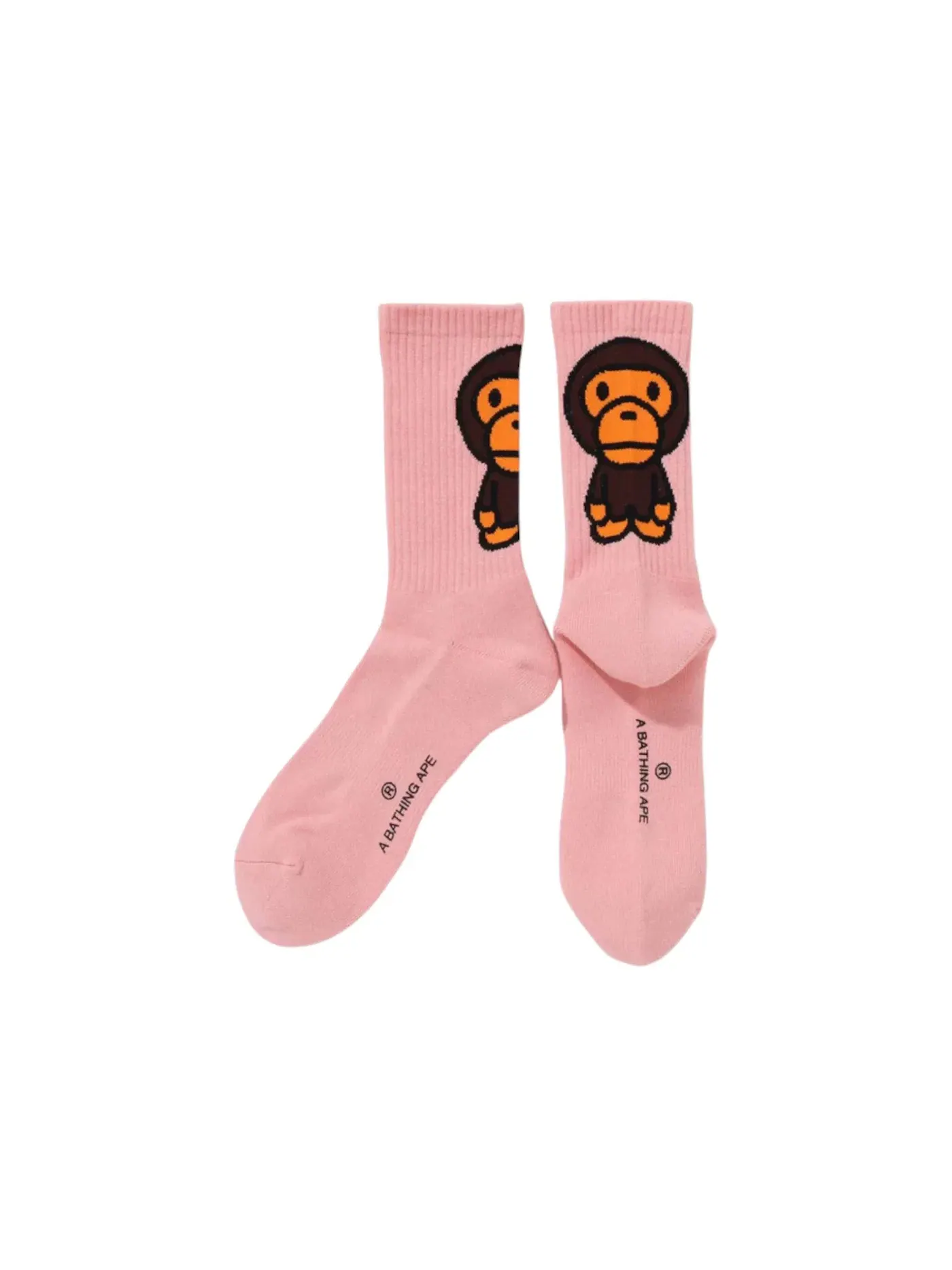 Мужские носки Socks BAPE — изображение 1 из 1, розовый