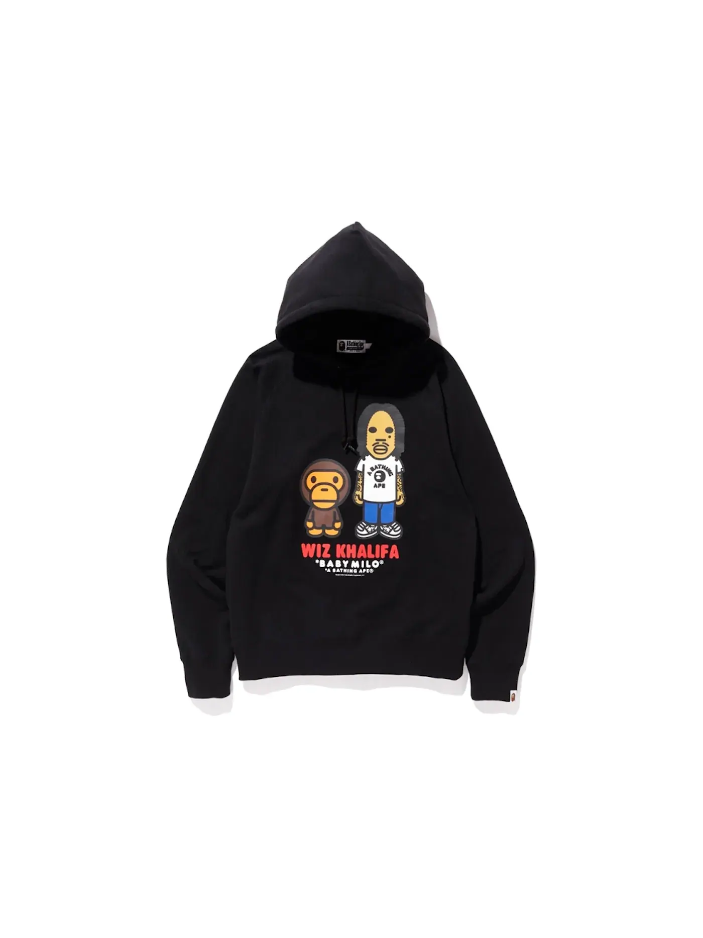 Мужской пуловер-худи модель Hoodie BAPE — изображение 1 из 1, черный