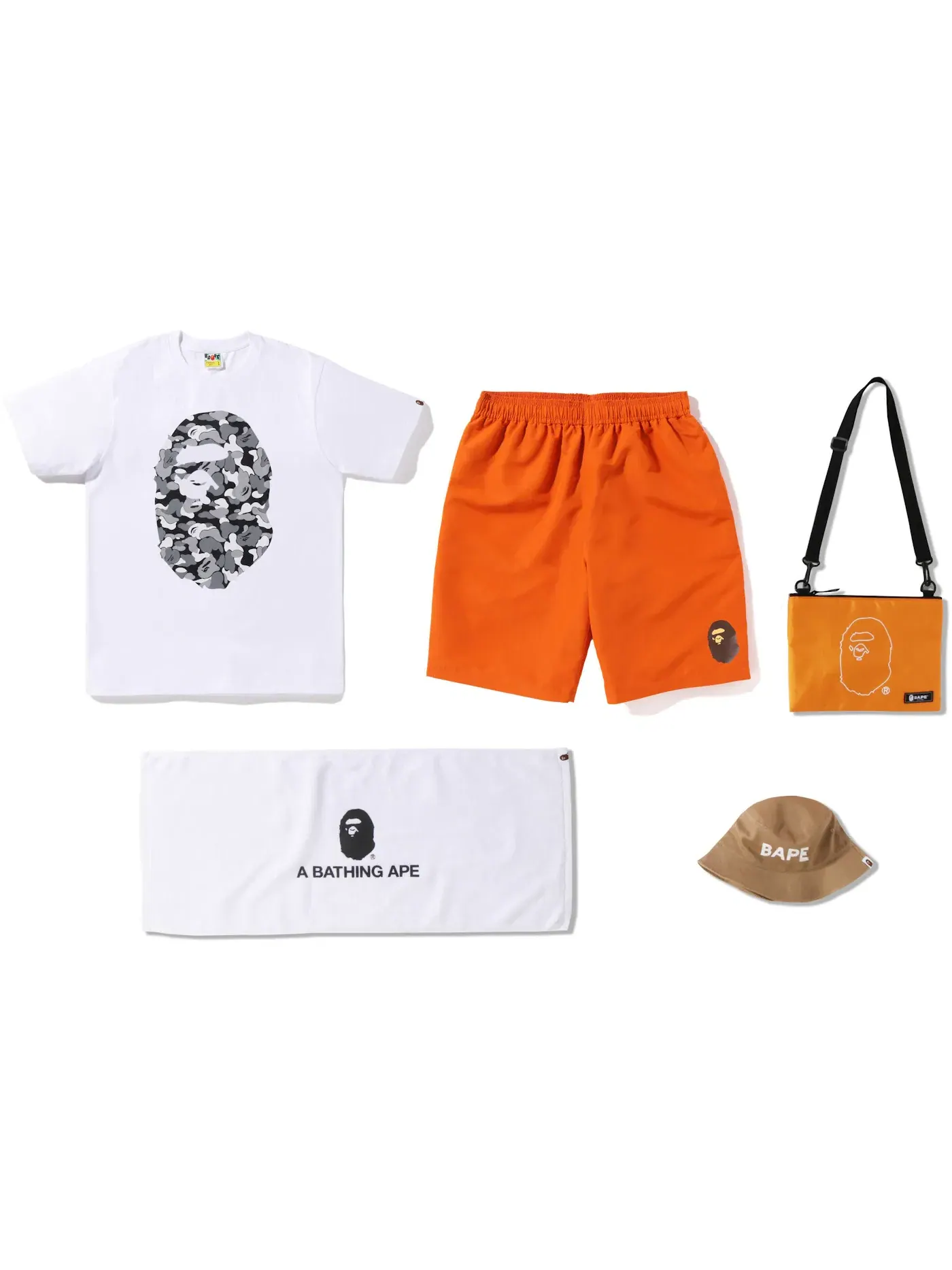 Мужской комплект BAPE Pack BAPE — изображение 1 из 1, серый