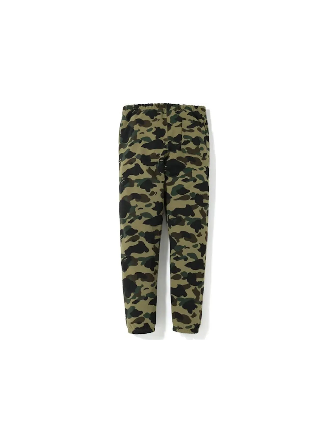 Мужские спортивные штаны с принтом 1st Camo Side Logo BAPE — изображение 1 из 2, зеленый