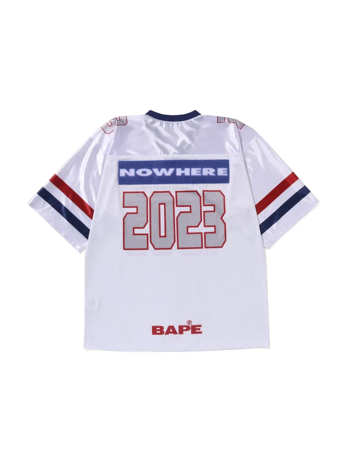 Мужская футбольная джерси BAPE Jersey — изображение 3 из 3, белый