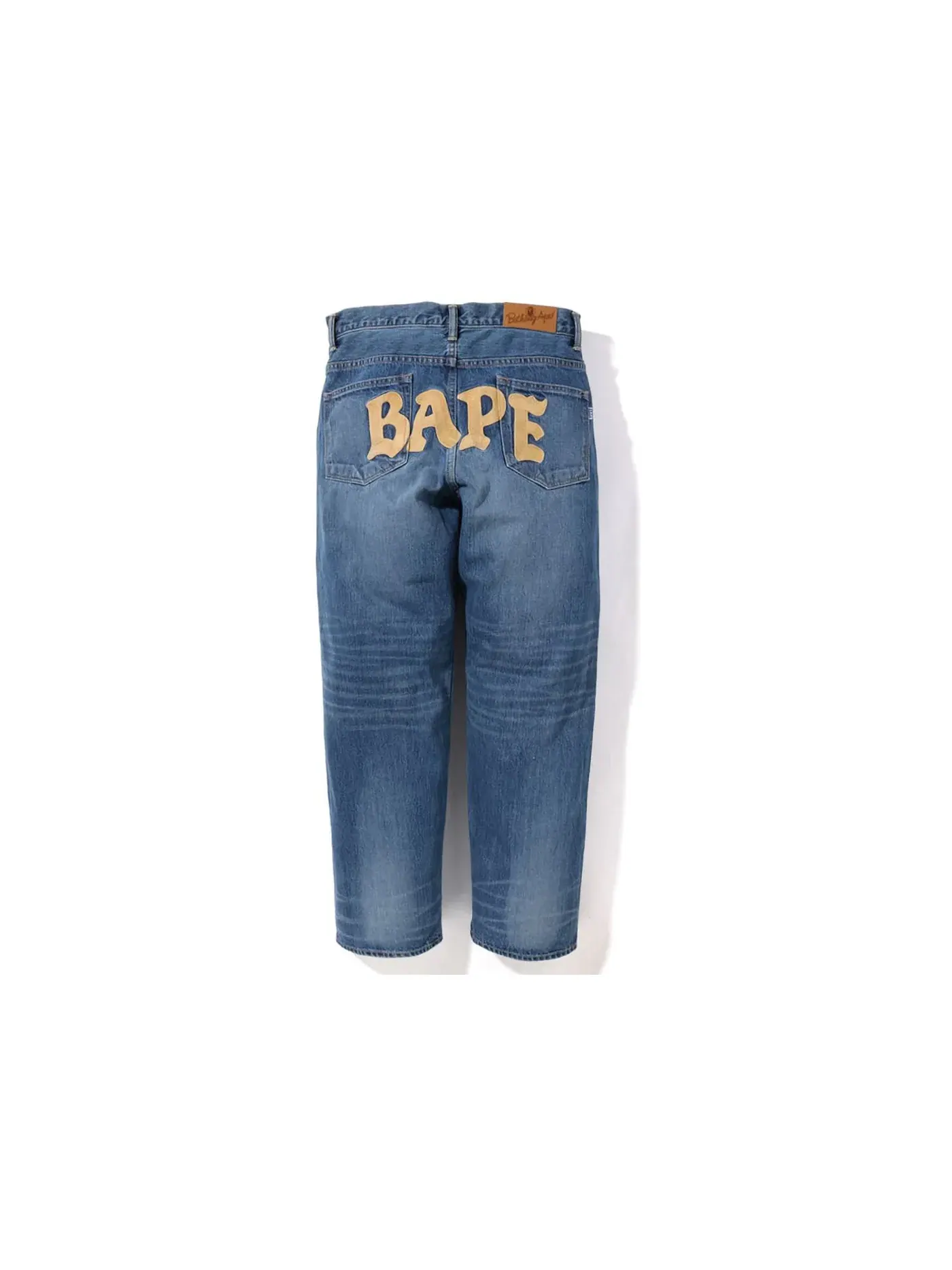 Мужские джинсы свободного кроя BAPE Pants (FW22) BAPE — изображение 1 из 2, синий