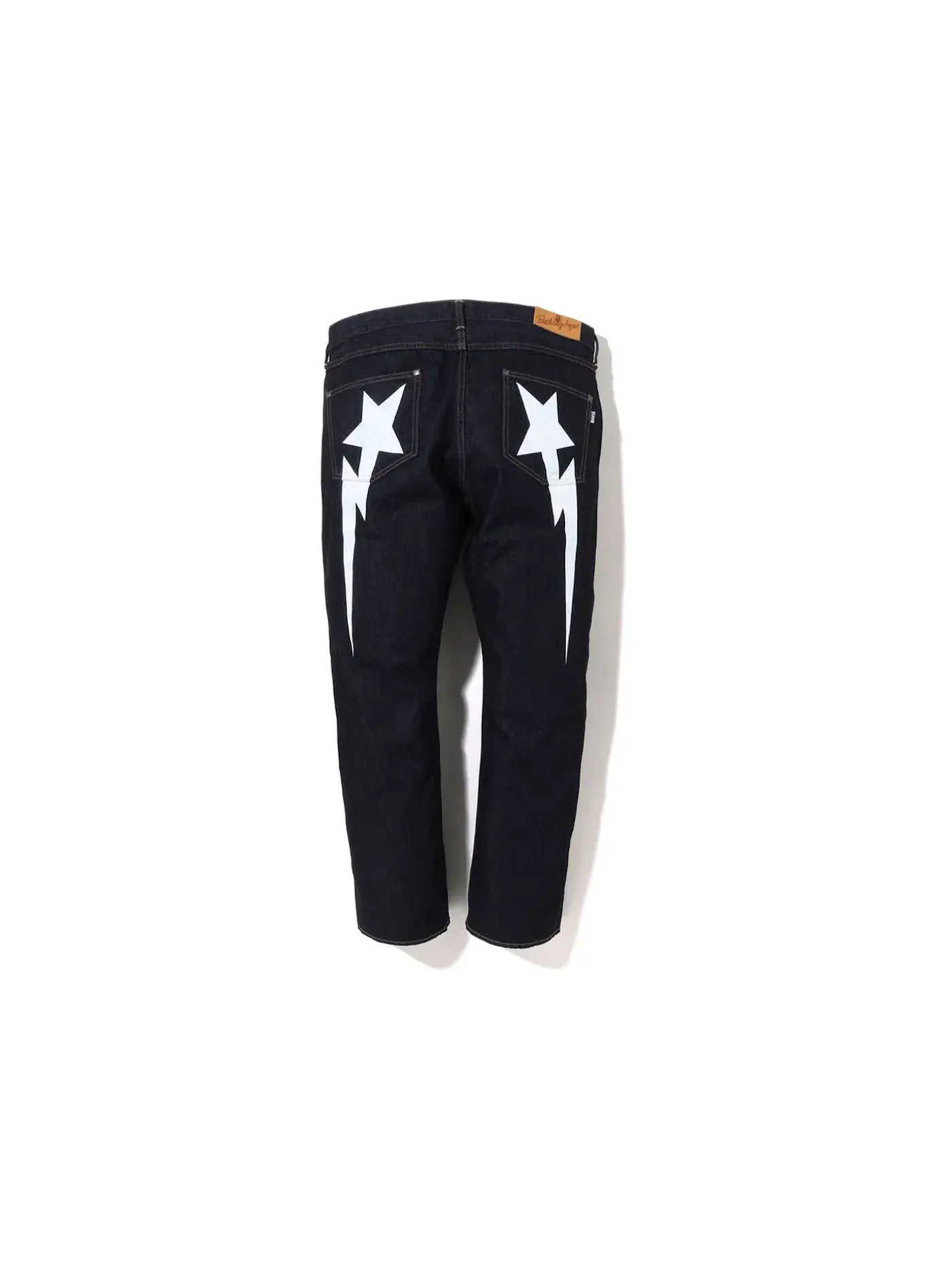 Мужские джинсы свободного кроя BAPE Bape Sta Relaxed Fit Denim Pants — изображение 1 из 2, синий