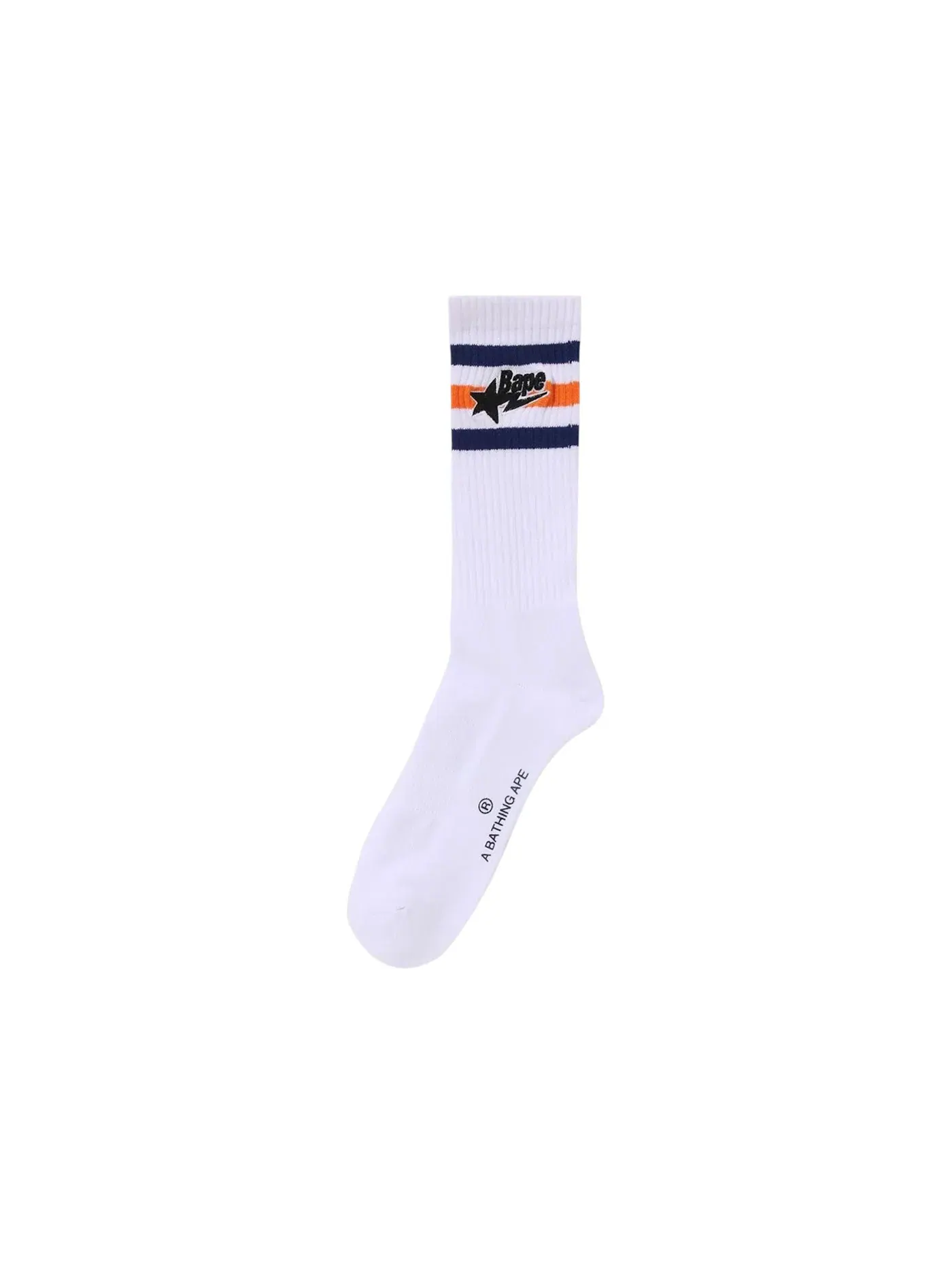 Мужские носки BAPE Bape Sta Socks — изображение 1 из 1, белый