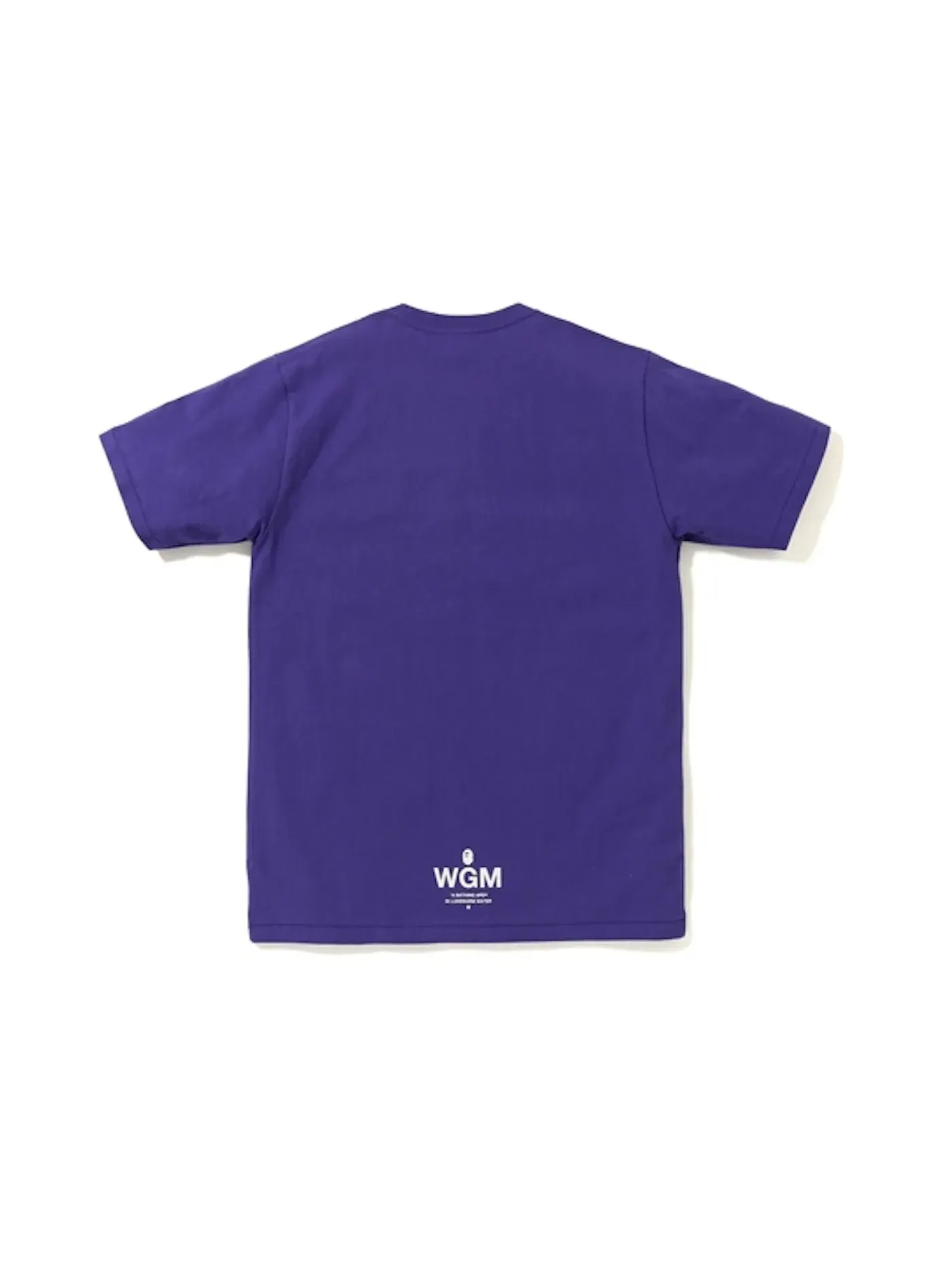 Мужская футболка с принтом Bapeavy Metal Tee BAPE — изображение 2 из 2, фиолетовый